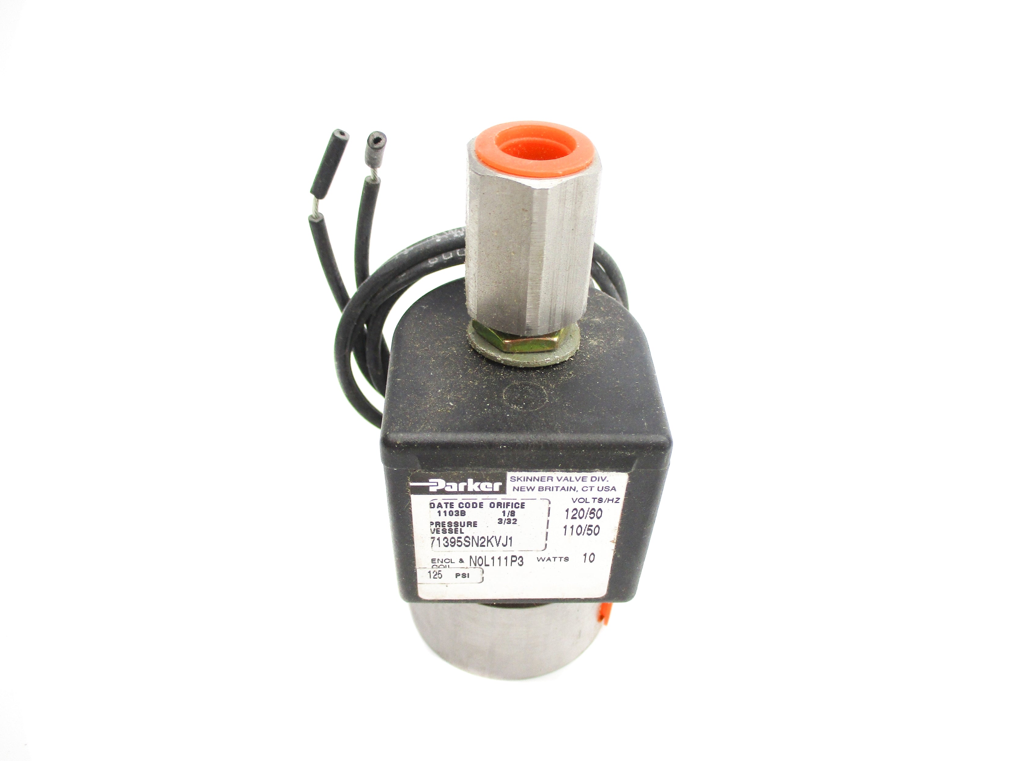 PARKER 71395SN2KVJ1N0L111P3 110/120V 125PSI NSNP