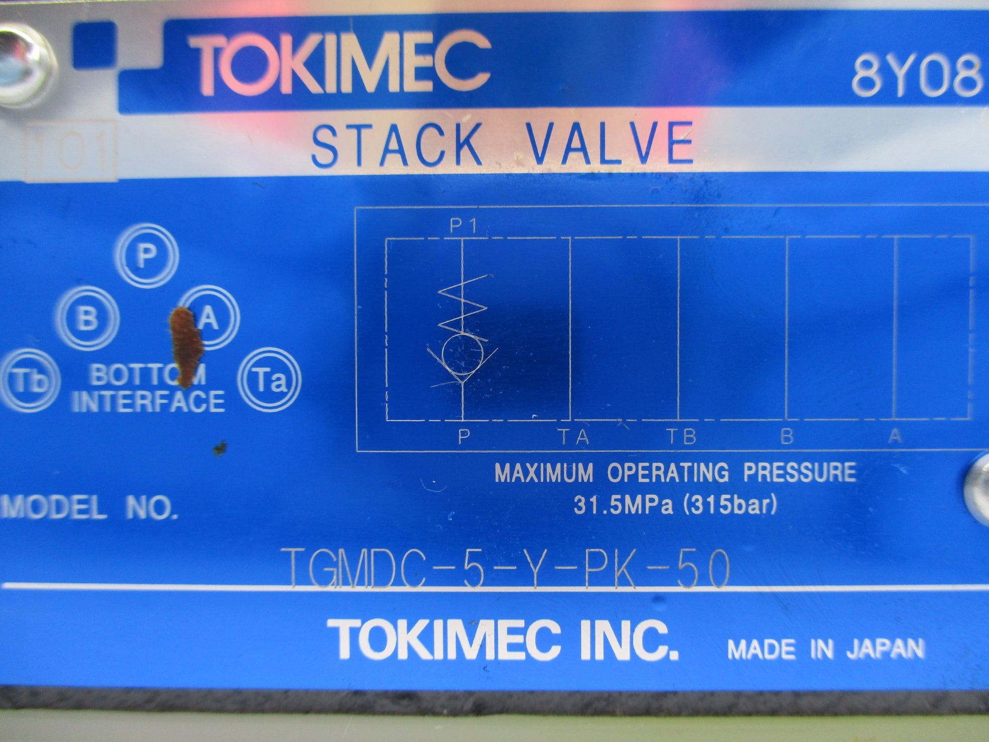 TOKIMEC TGMDC-5-Y-PK-50 NSNP