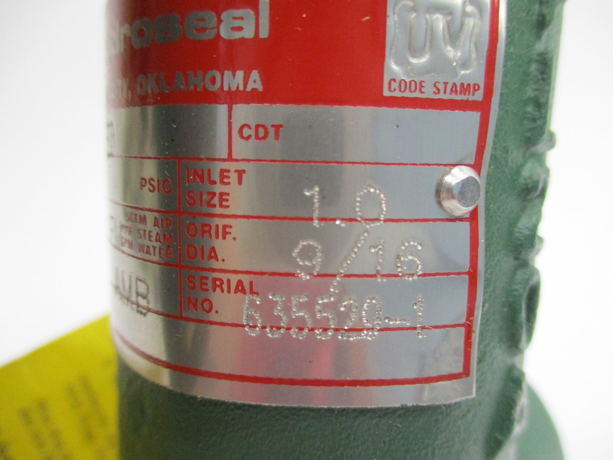 HYDROSEAL 4FXV0LF/E0 700PSIG NSNP