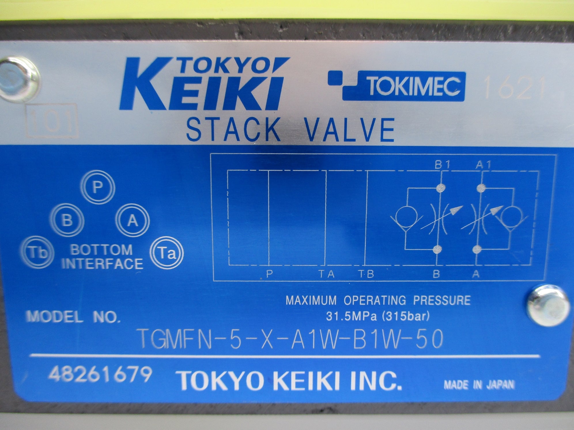 TOKYO KEIKI TGMFN-5-X-A1W-B1W-50 NSNP