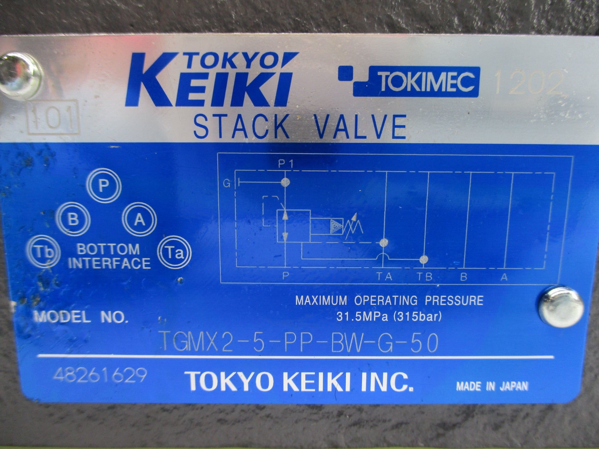 TOKYO KEIKI TGMX2-5-PP-BW-G-50 NSNP