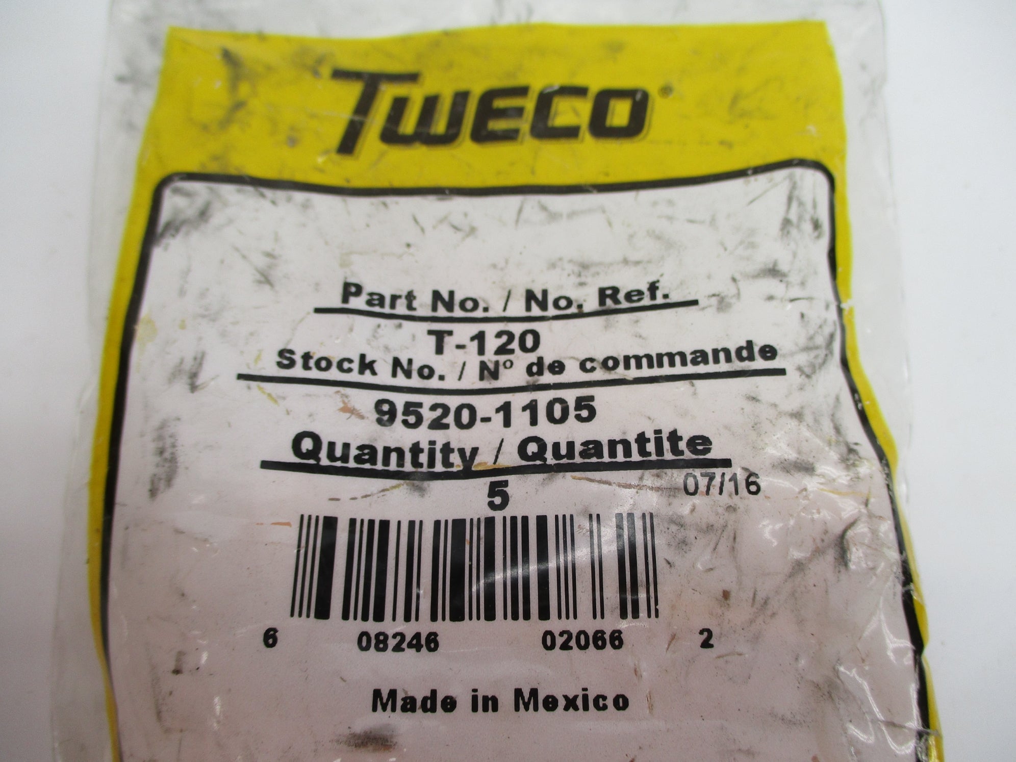 TWECO T-120 9520-1105 (PKG OF 5) NSMP