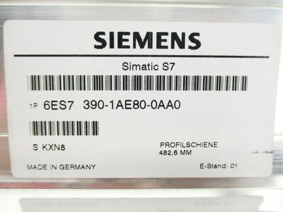 SIEMENS 6ES7390-1AE80-0AA0 UNMP