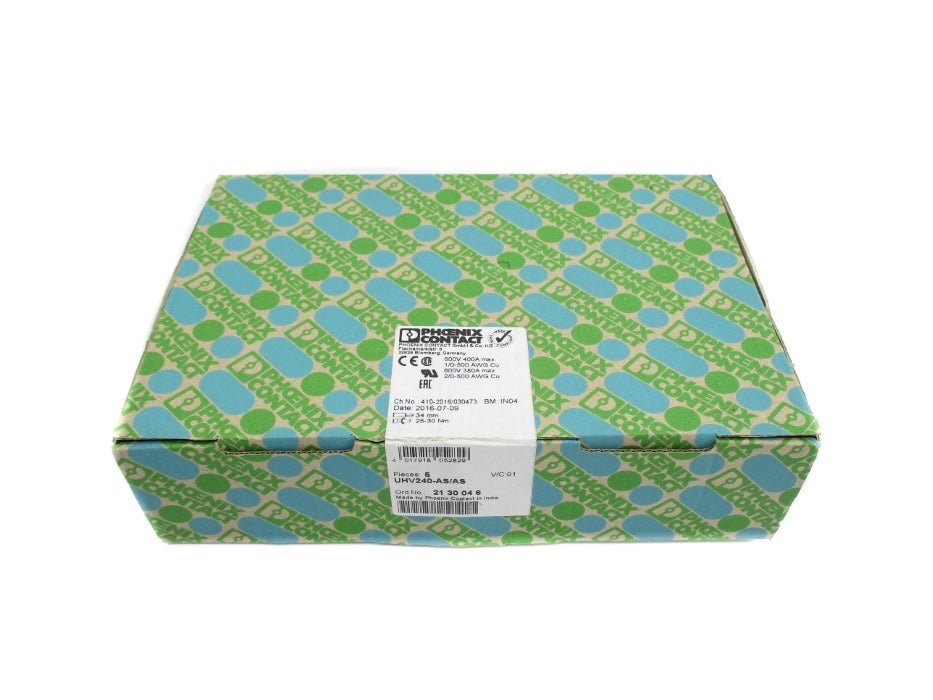 PHOENIX CONTACT UHV240-AS/AS (PKG OF 5) NSFS