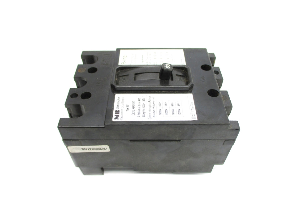 MIAMI BREAKER REF3-B060 60A 600VAC 250VDC NSMP