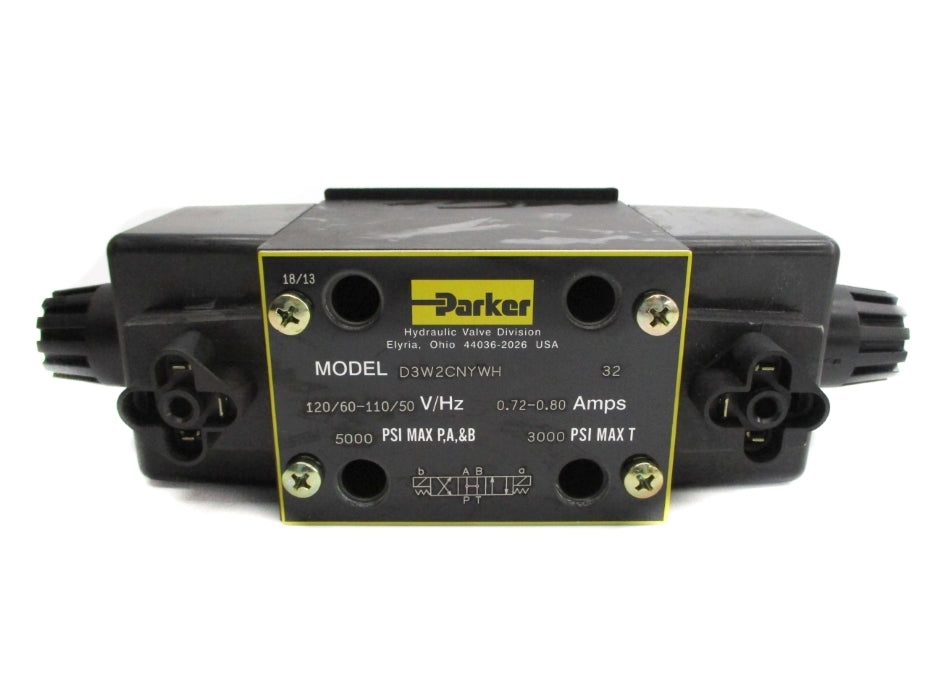 PARKER D3W2CNYWH 5000PSI 120/60 110/50 NSMP