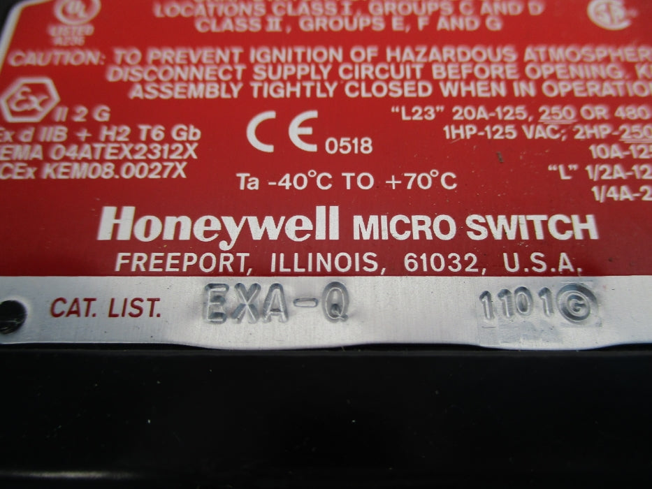 HONEYWELL EXA-Q UNMP