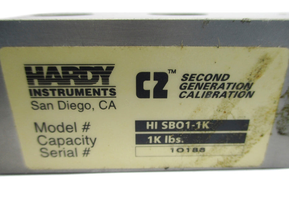 HARDY INSTRUMENTS HISB01-1K UNMP