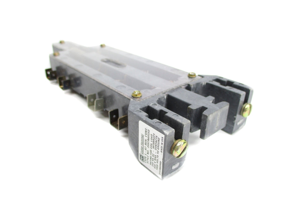 CUTLER HAMMER 2087A40G03 L-67 NSNP