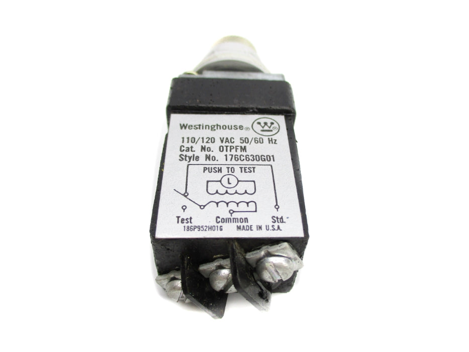 WESTINGHOUSE 176C630G01 OTPFM 110/120VAC NSMP