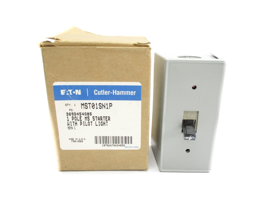 EATON MST01SN1P 369D454G05 NSMP