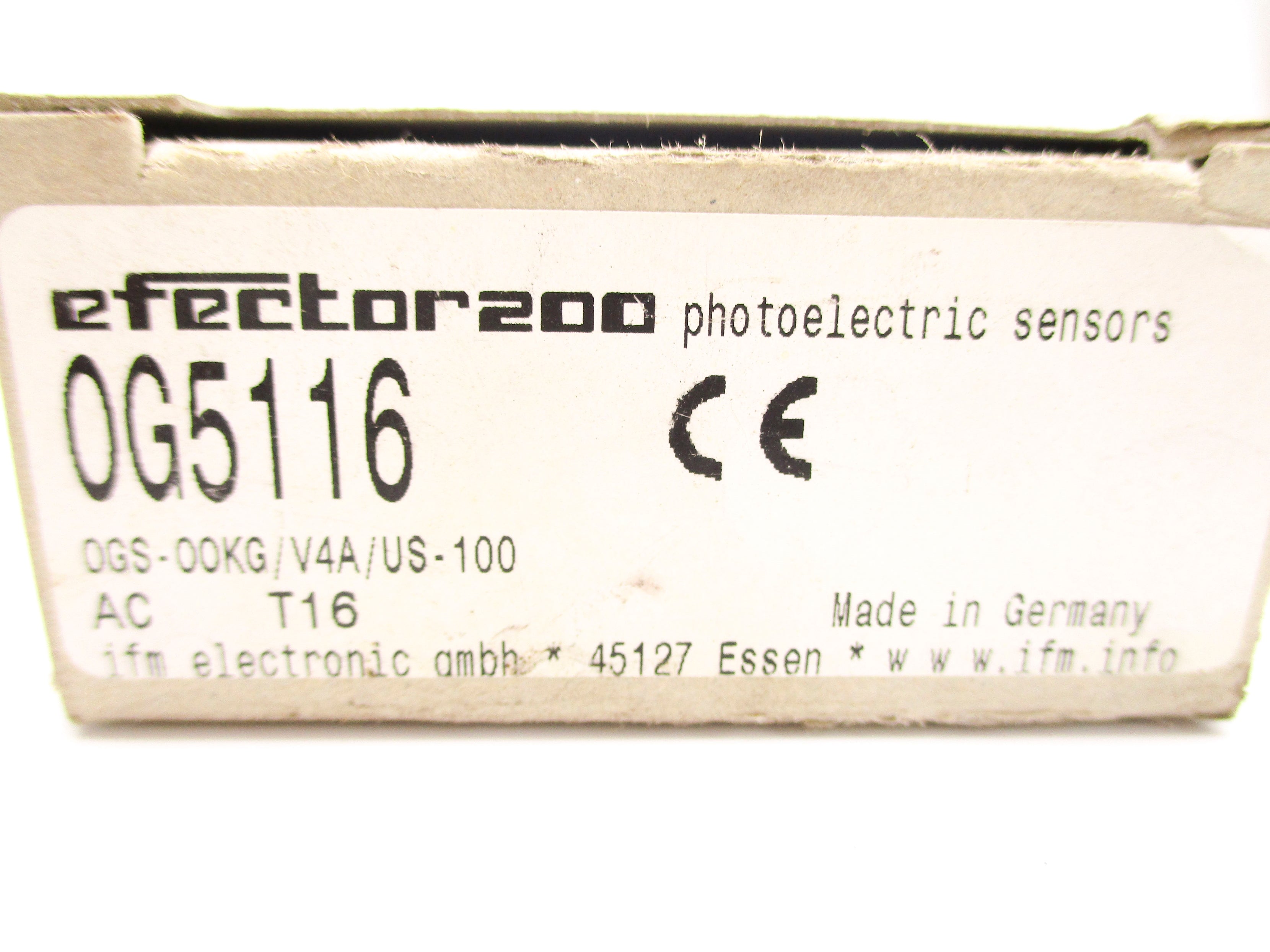 IFM EFECTOR OG5116 NSMP
