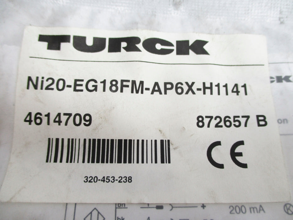 TURCK NI20-EG18FM-AP6X-H1141 4614709 NSMP