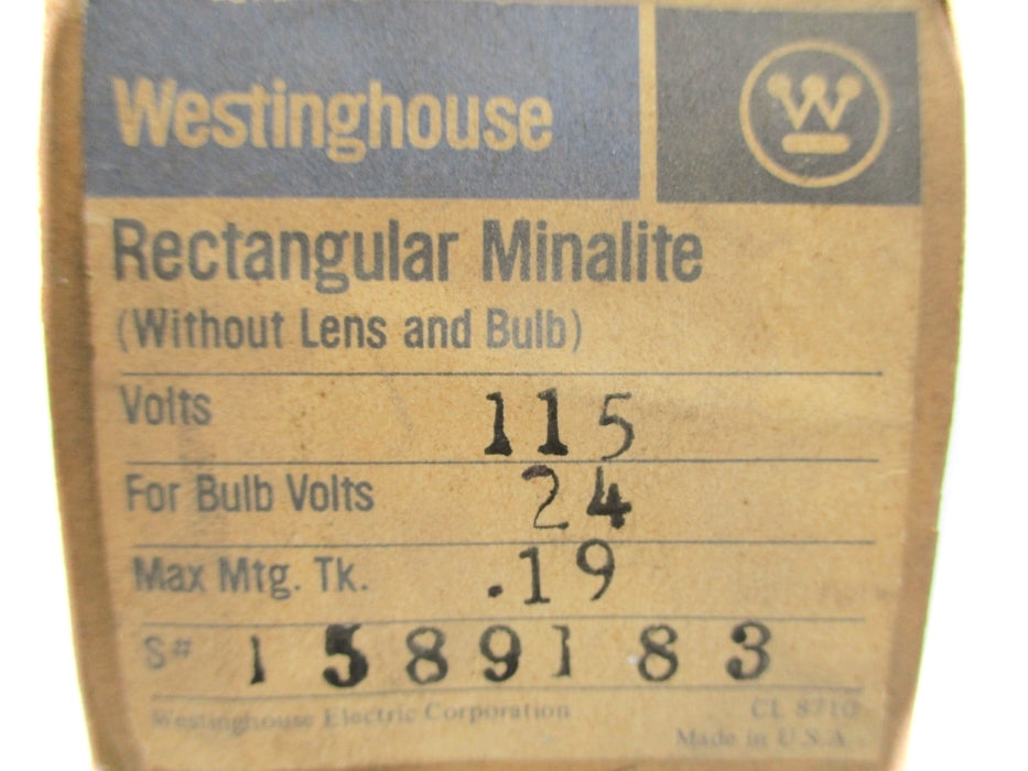 WESTINGHOUSE 1589183 NSMP