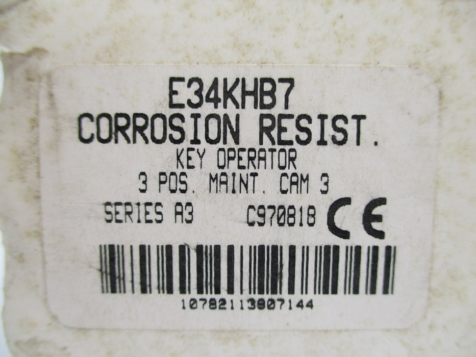 CUTLER HAMMER E34KHB7 SER. A3 NSMP
