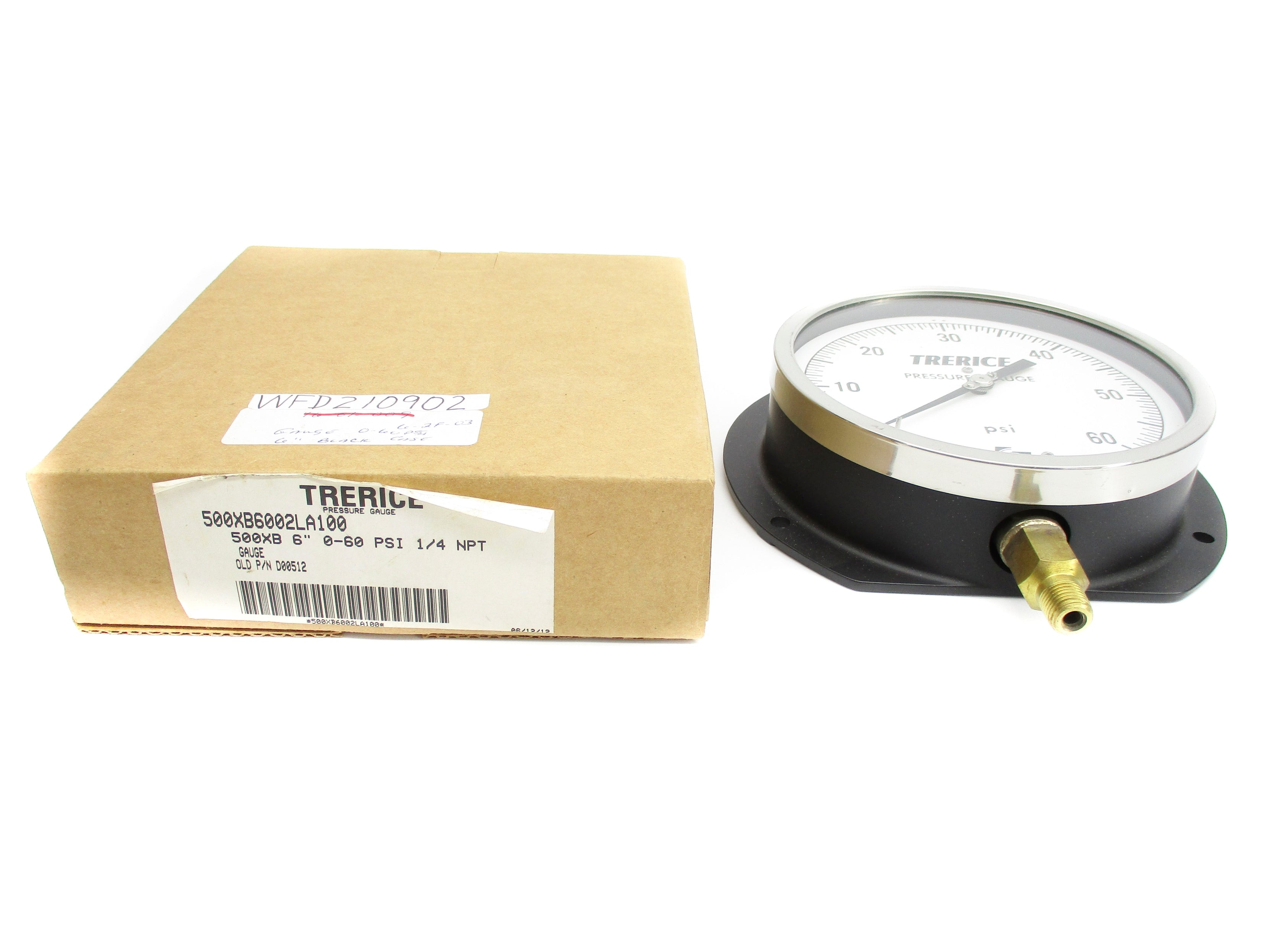 TRERICE 500XB6002LA100 0-60PSI NSMP