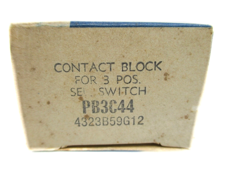 WESTINGHOUSE 4323B59G12 PB3C44 660V 10A NSMP