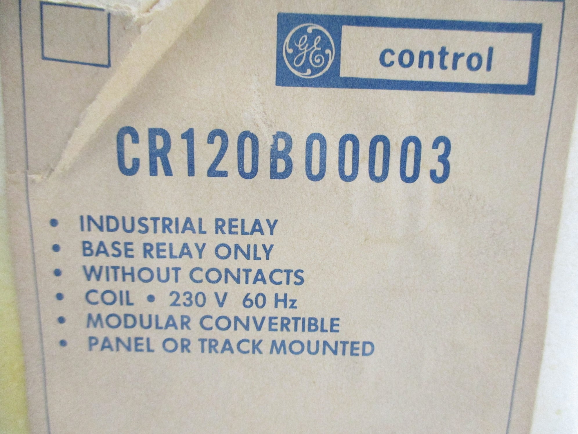 GENERAL ELECTRIC CR120B00003 230V NSMP