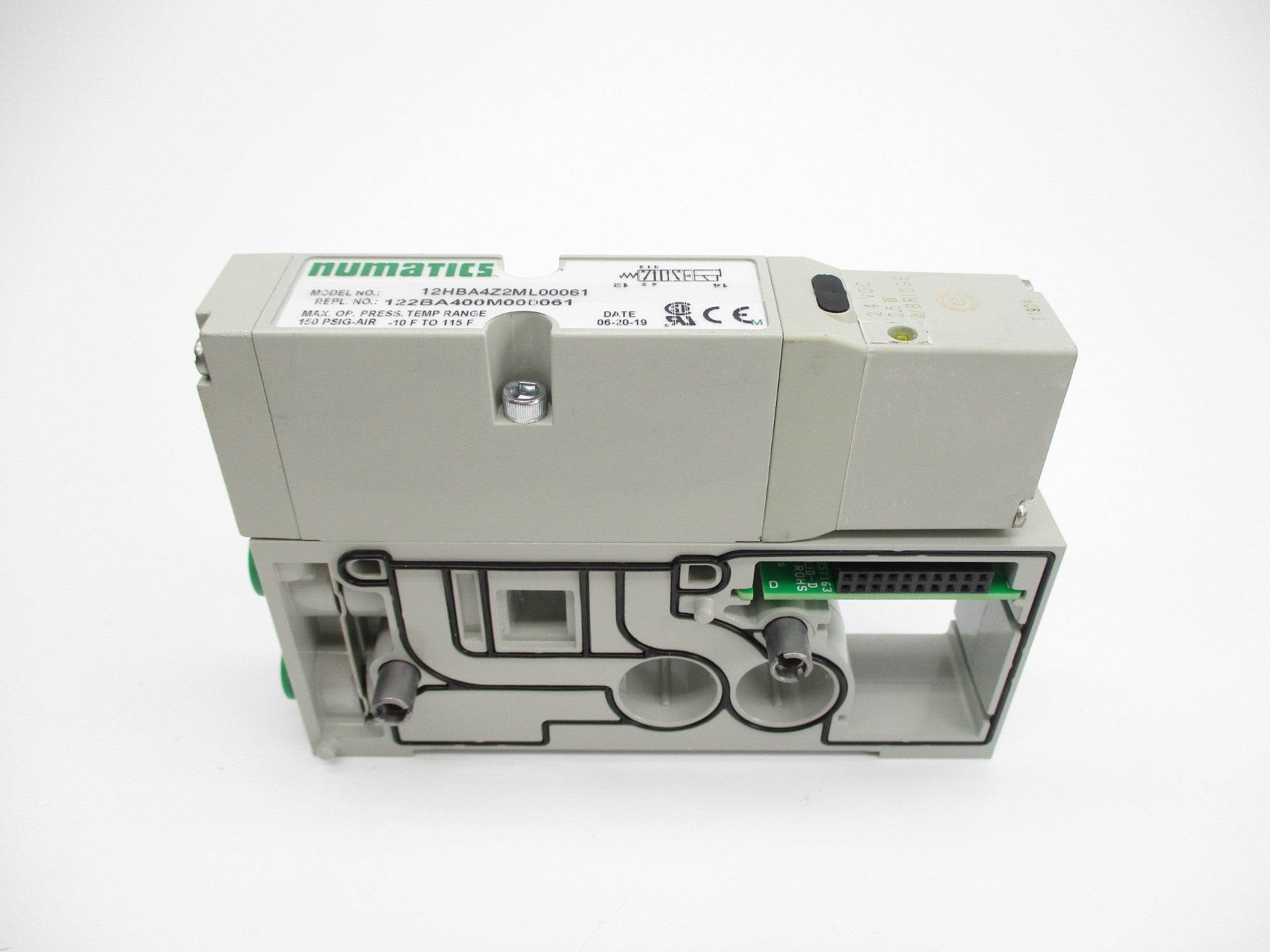 NUMATICS 12HBA4Z2ML00061 150PSIG 24VDC NSNP