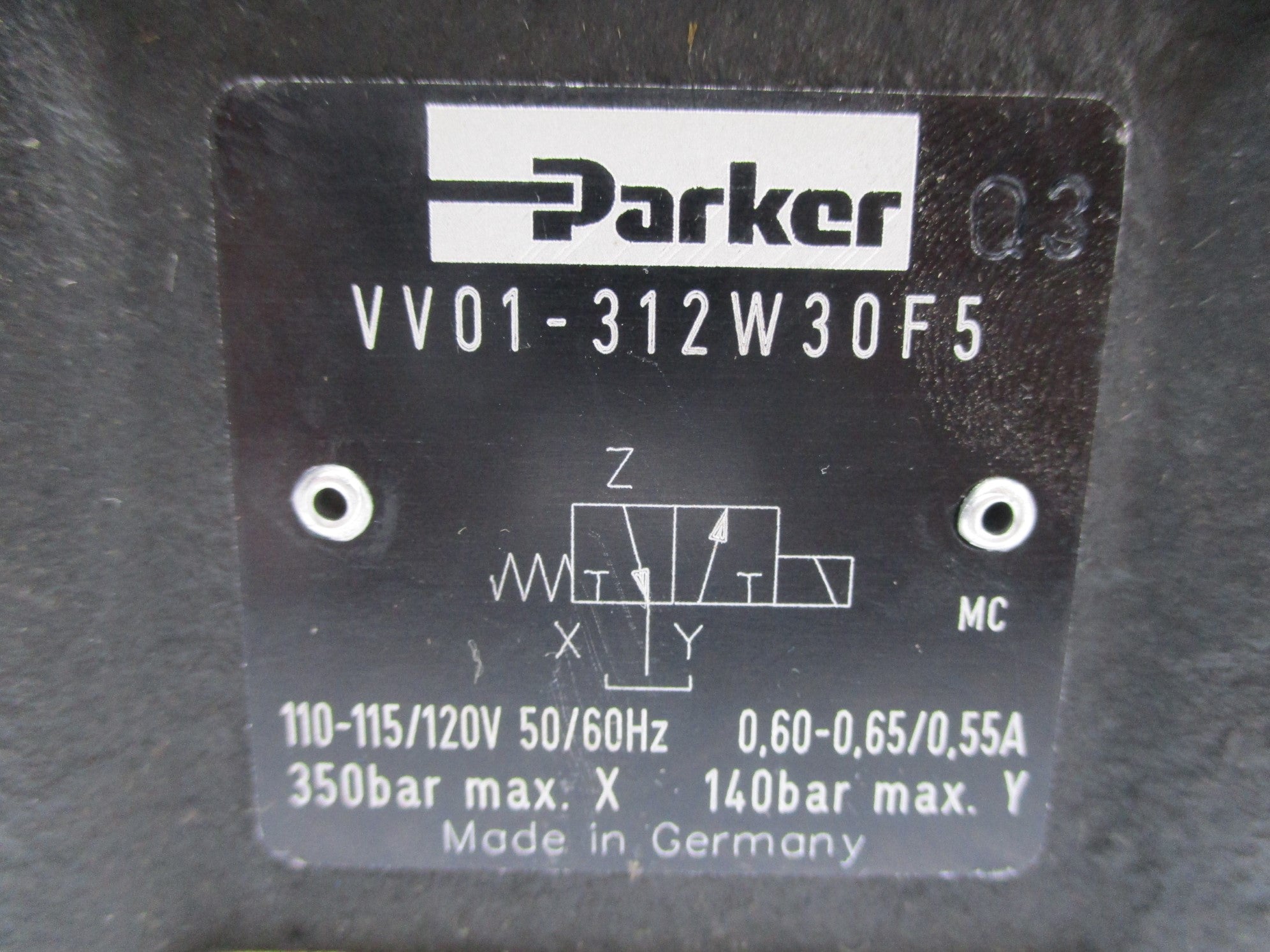 PARKER VV01-312W30F5 110-115/120V NSNP