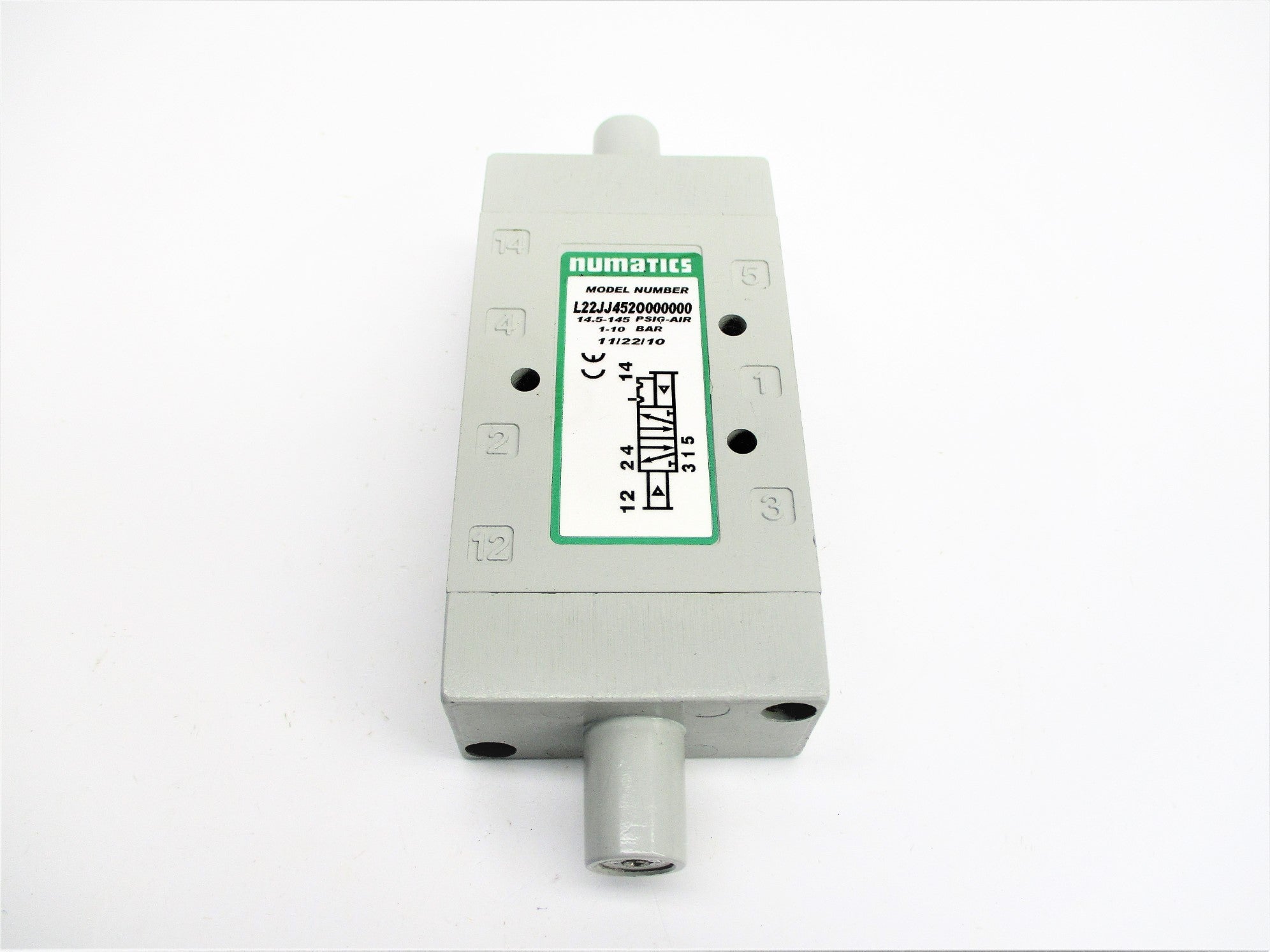 NUMATICS L22JJ452O000000 14.5-145PSIG NSNP