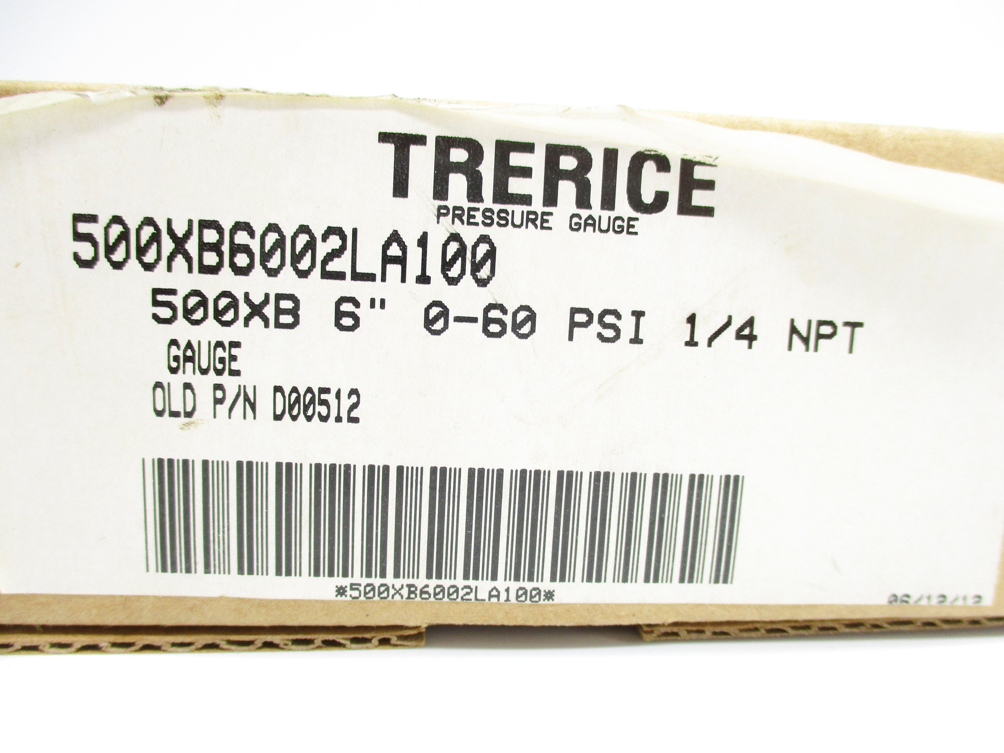 TRERICE 500XB6002LA100 0-60PSI NSMP