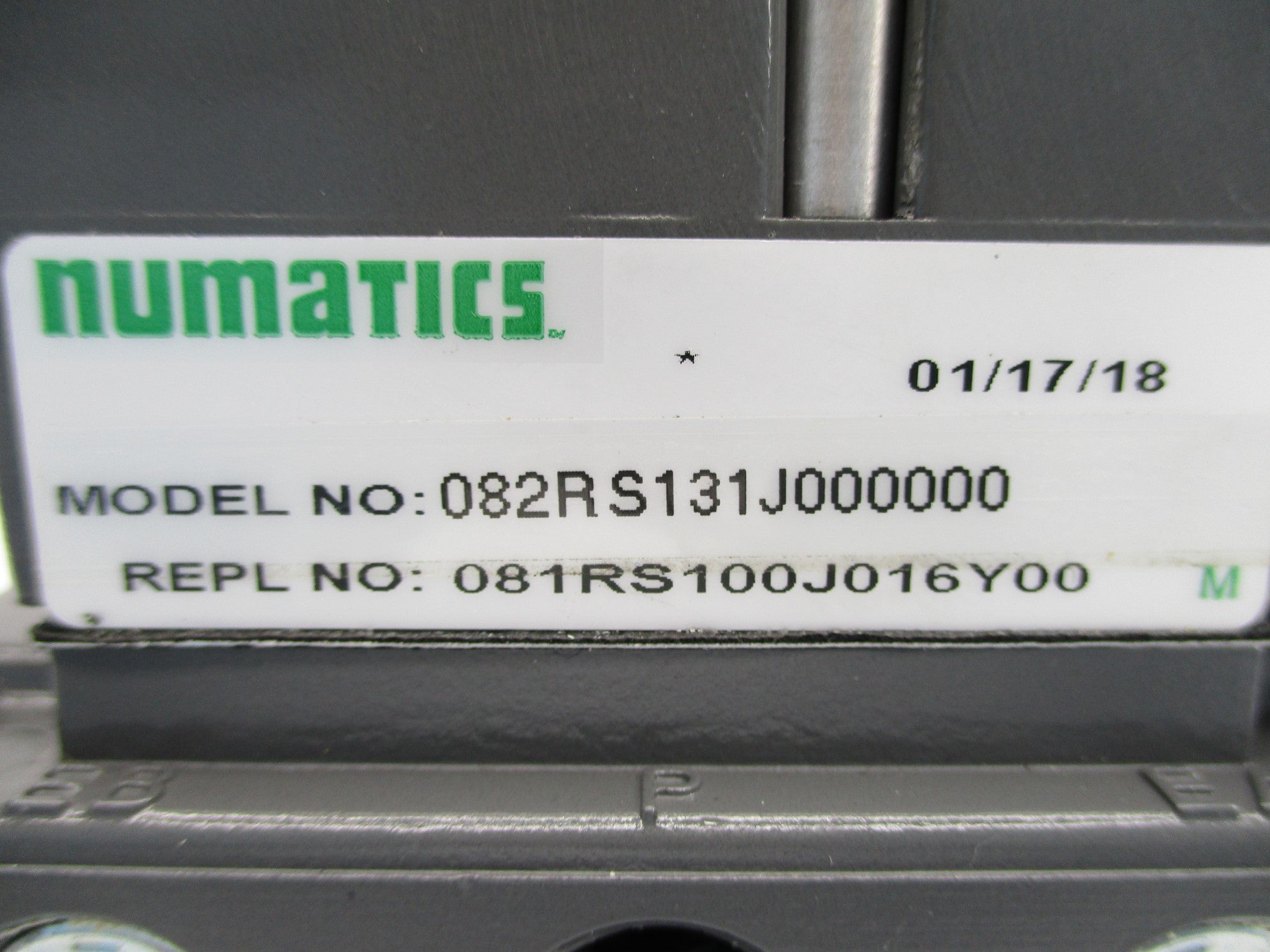 NUMATICS 082RS131J000000 NSNP