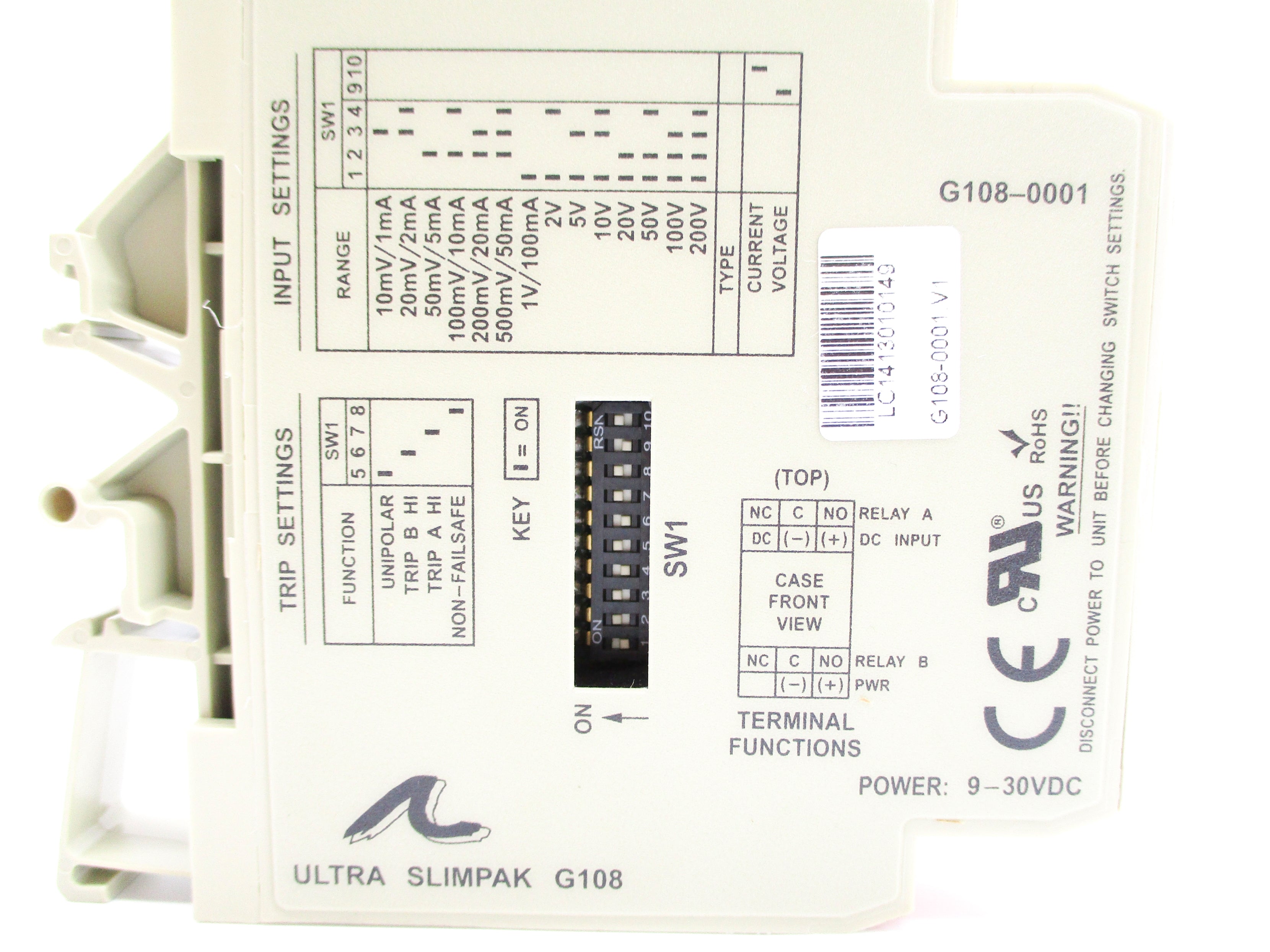 ACTION INSTRUMENTS G108-0001 NSNP