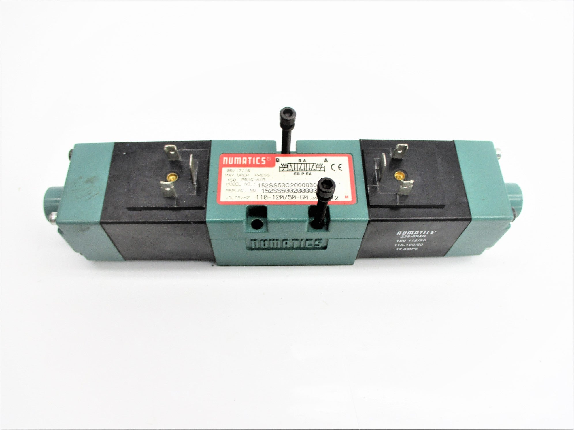 NUMATICS 152SS53C2000030 150PSIG 110/120V UNMP