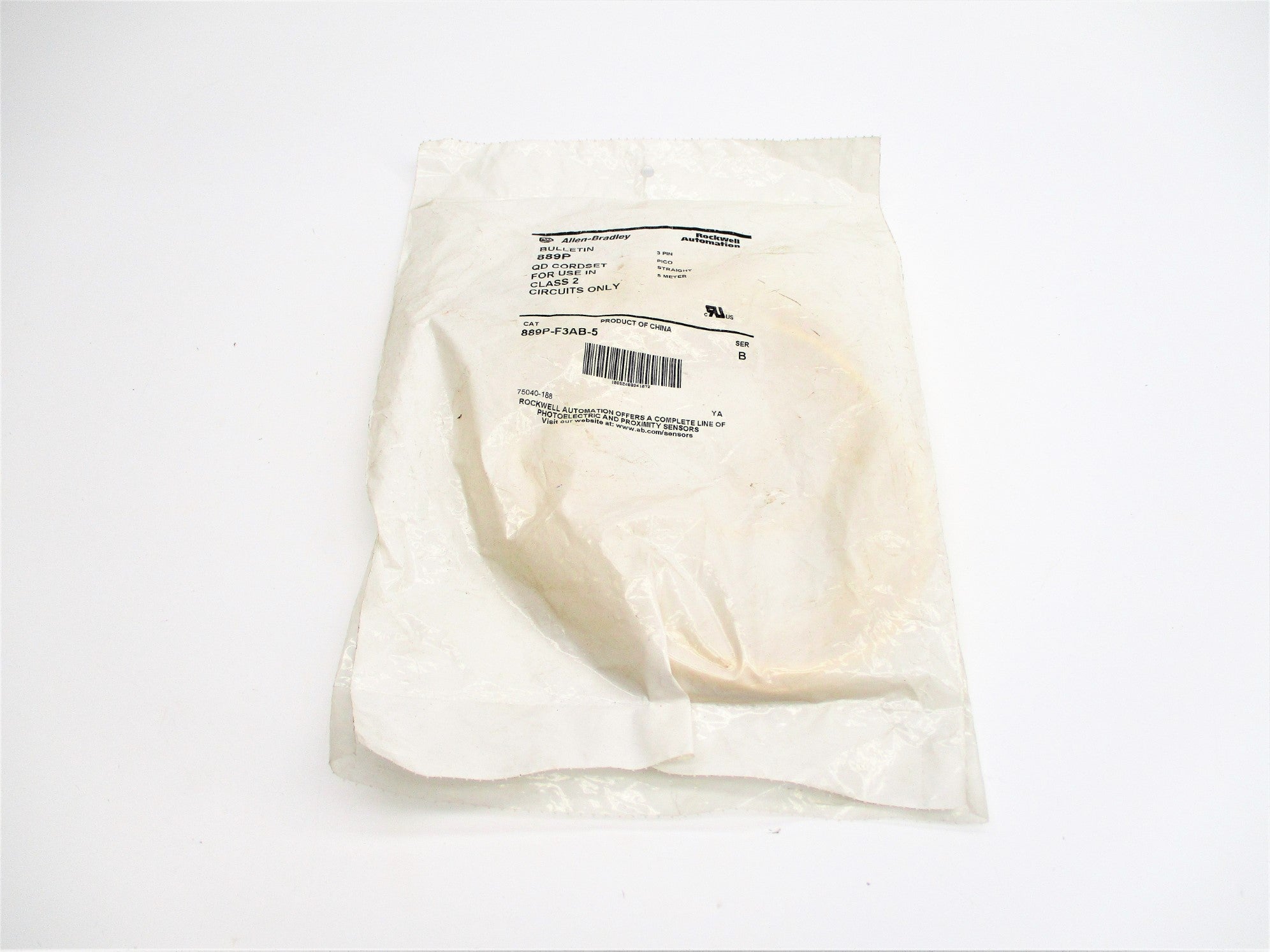 INDUSTRIAL SPARE PART 889P-F3AB-5 SER. B NSMP