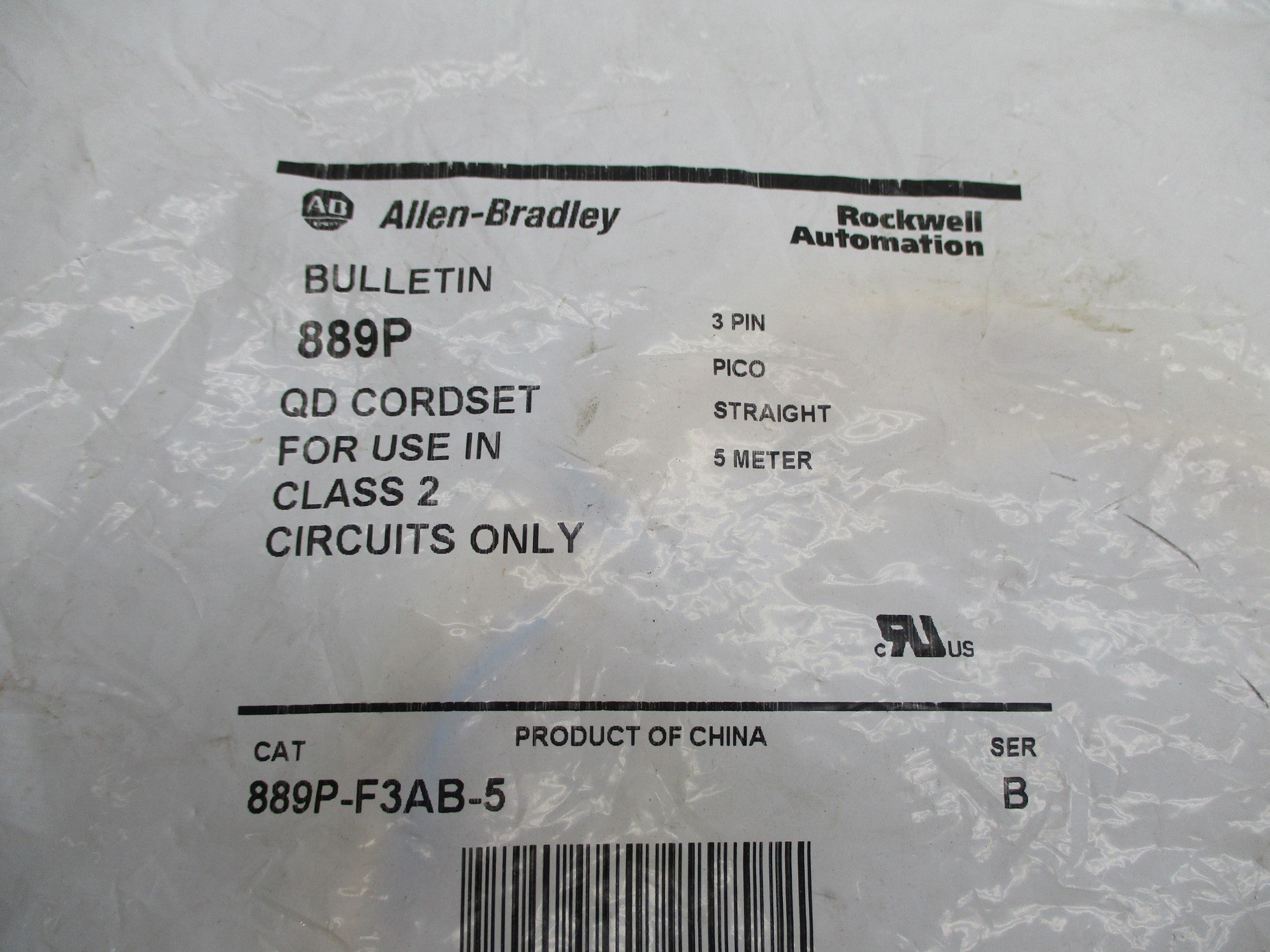 INDUSTRIAL SPARE PART 889P-F3AB-5 SER. B NSMP