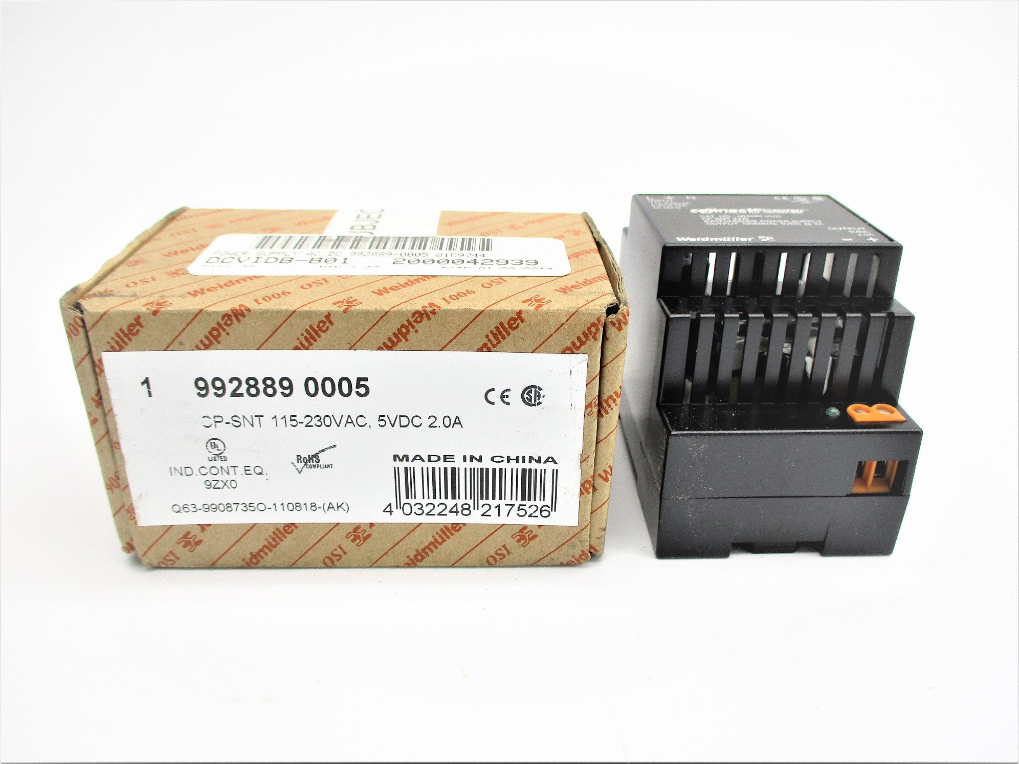 WEIDMULLER 9928890005 NSMP