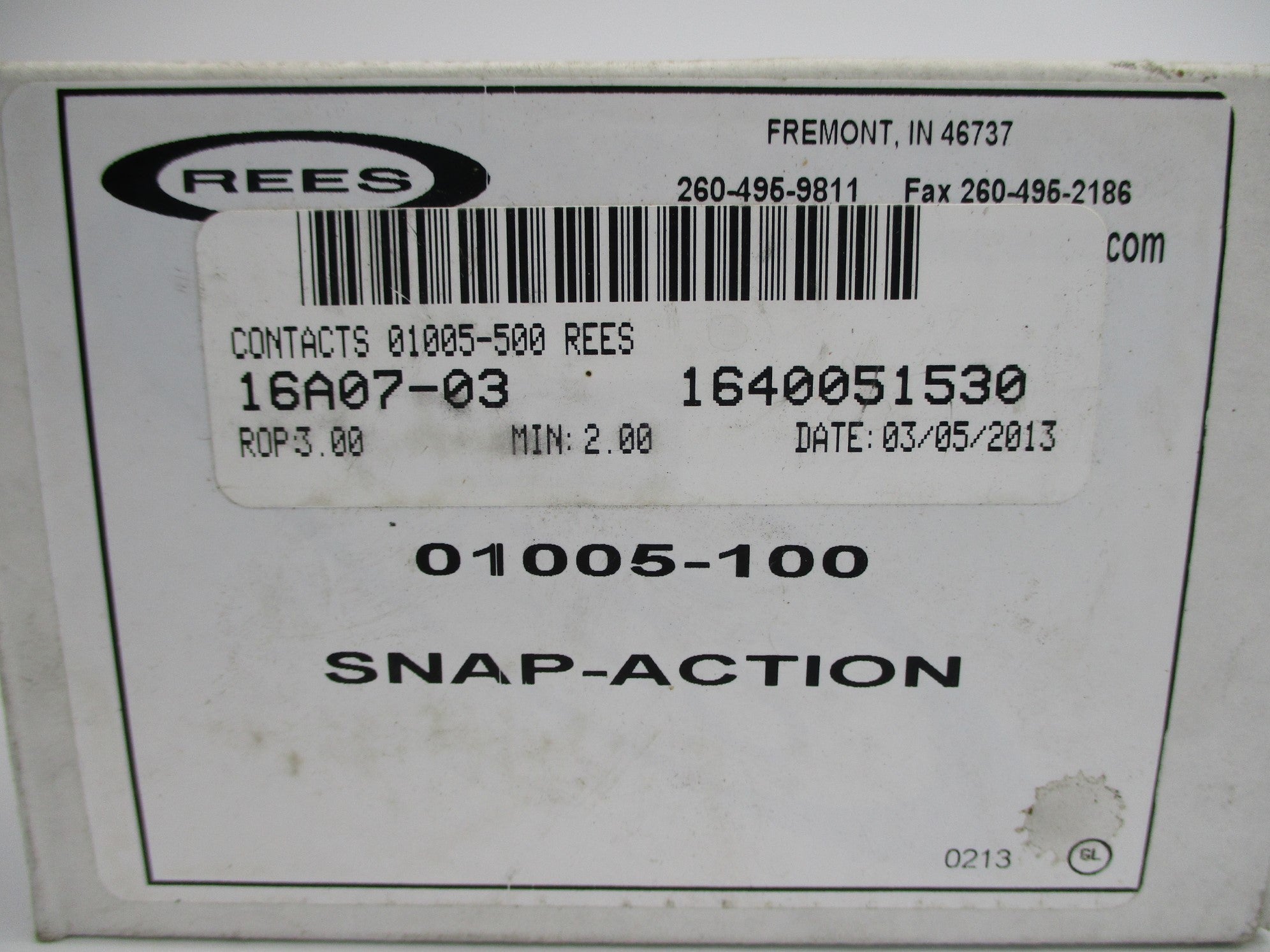 REES 01005-100 NSMP