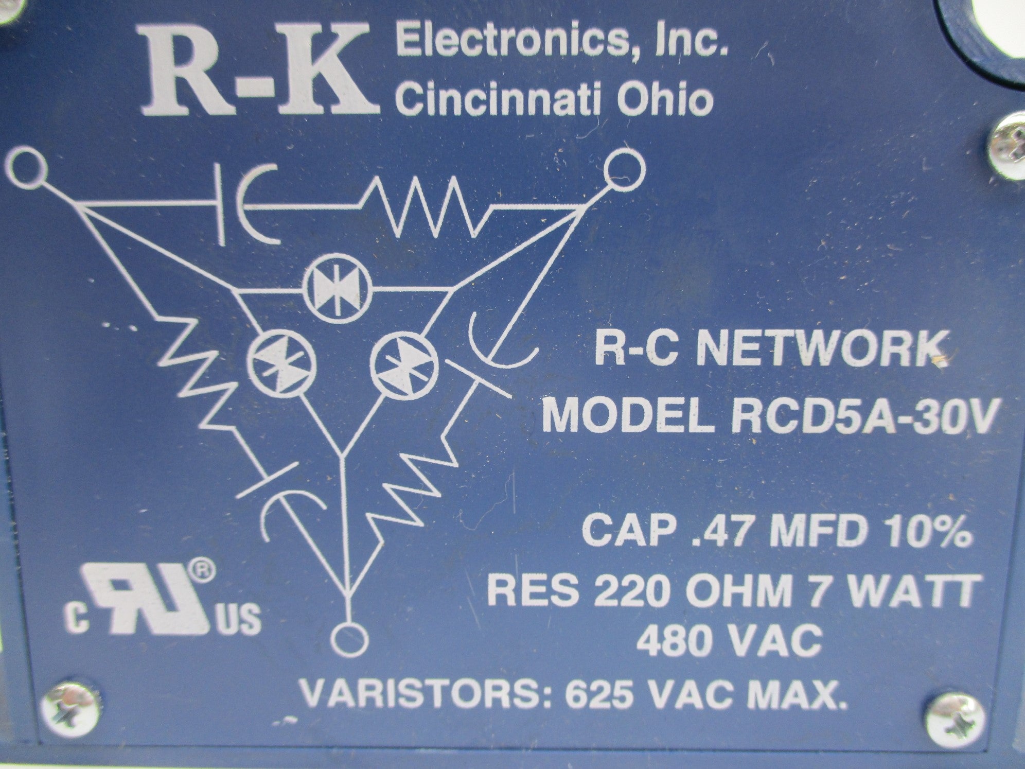 R-K ELECTRONICS RCD5A-30V NSNP