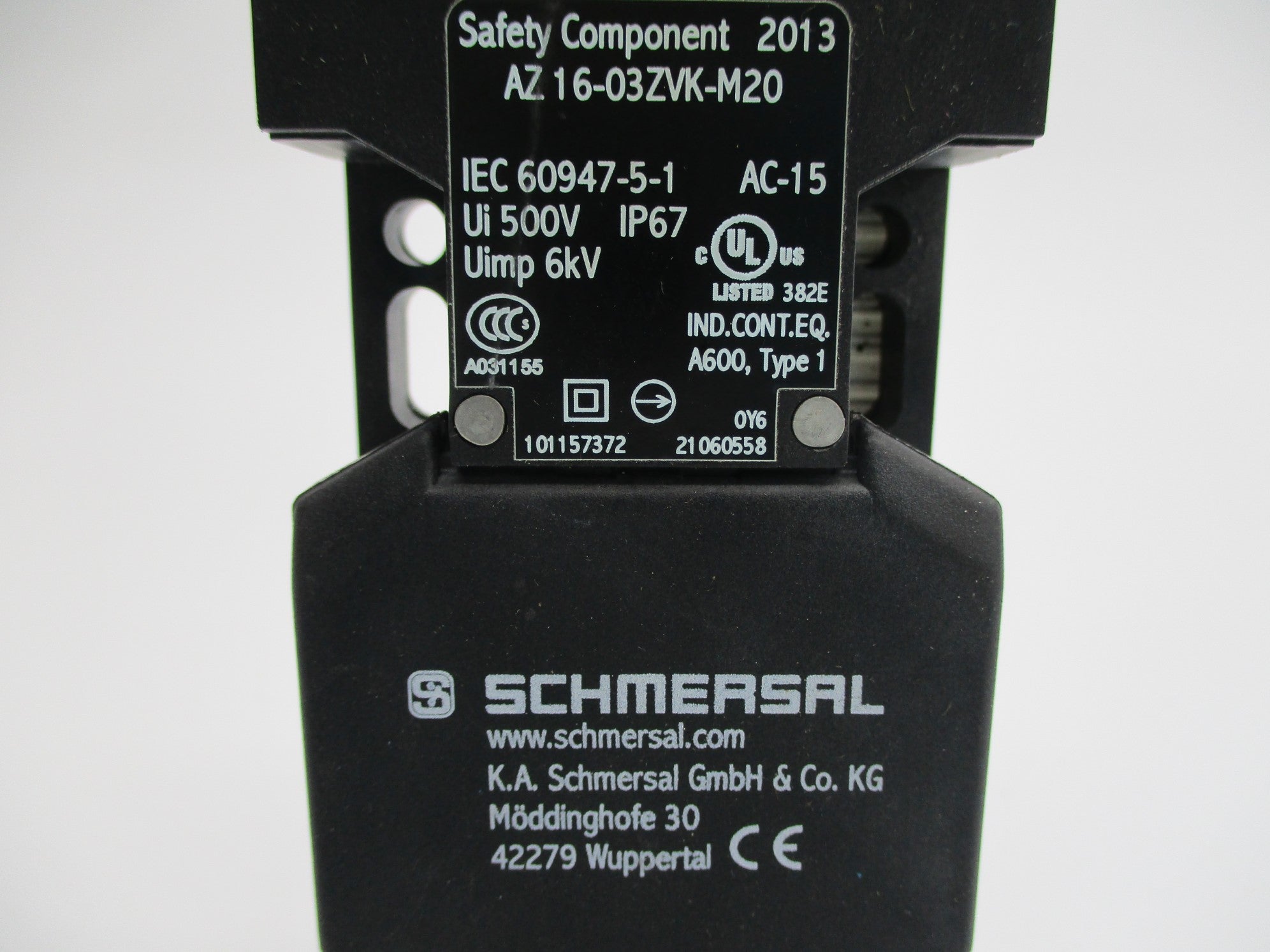 SCHMERSAL AZ16-03ZVK-M20 NSNP