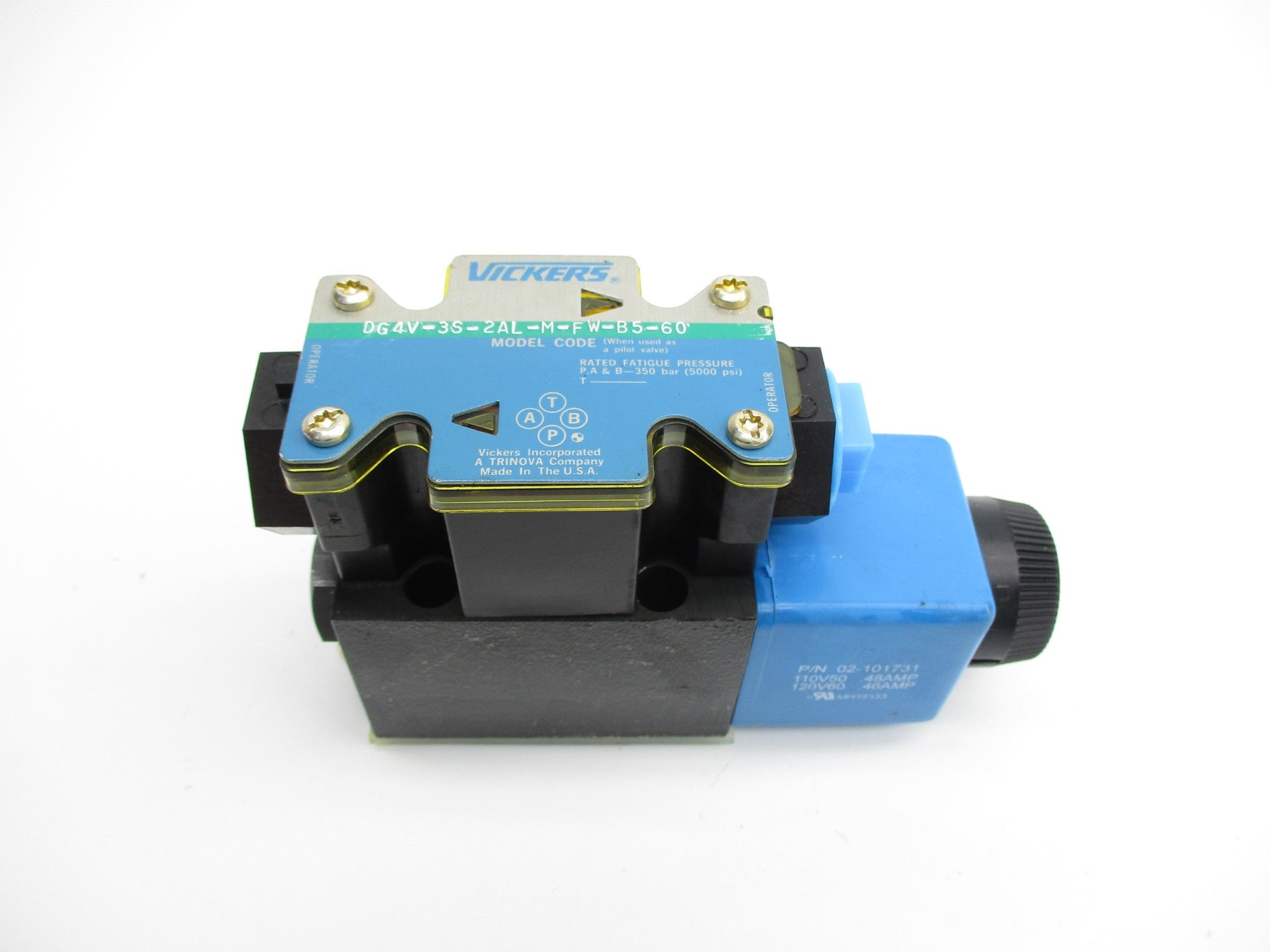 VICKERS DG4V3S2ALMFWB560 5000PSI 110/120V 0.46/0.48A UNMP