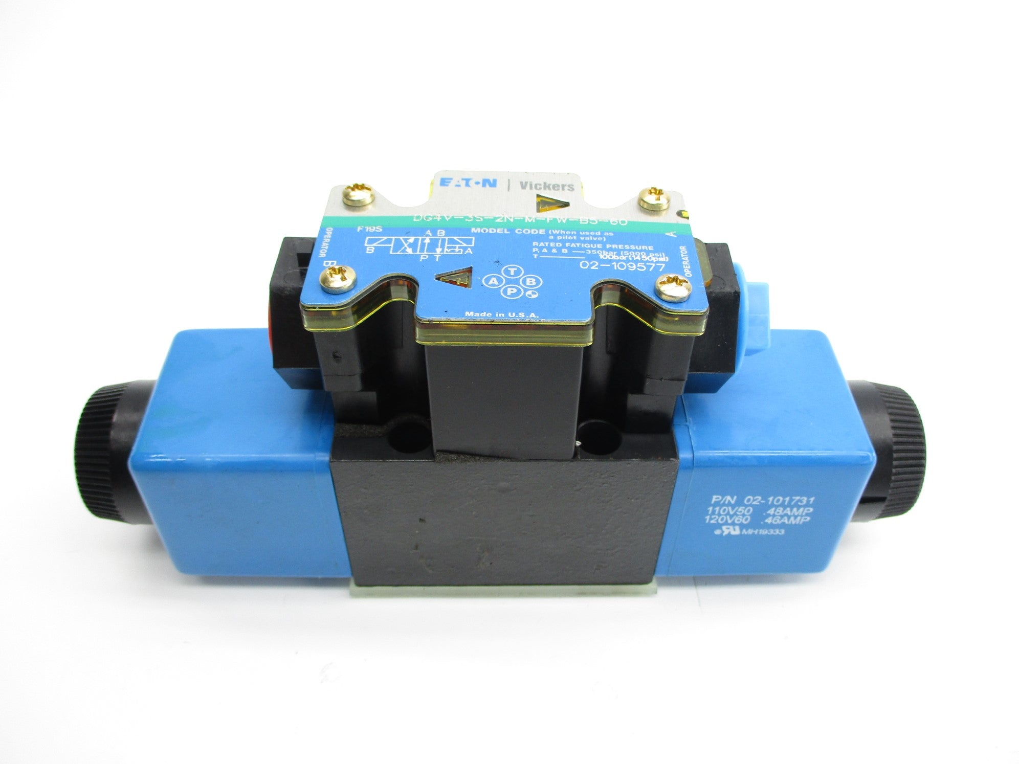EATON DG4V3S2NMFWB560 02-109577 5000PSI 110/120V 0.46/0.48A UNMP