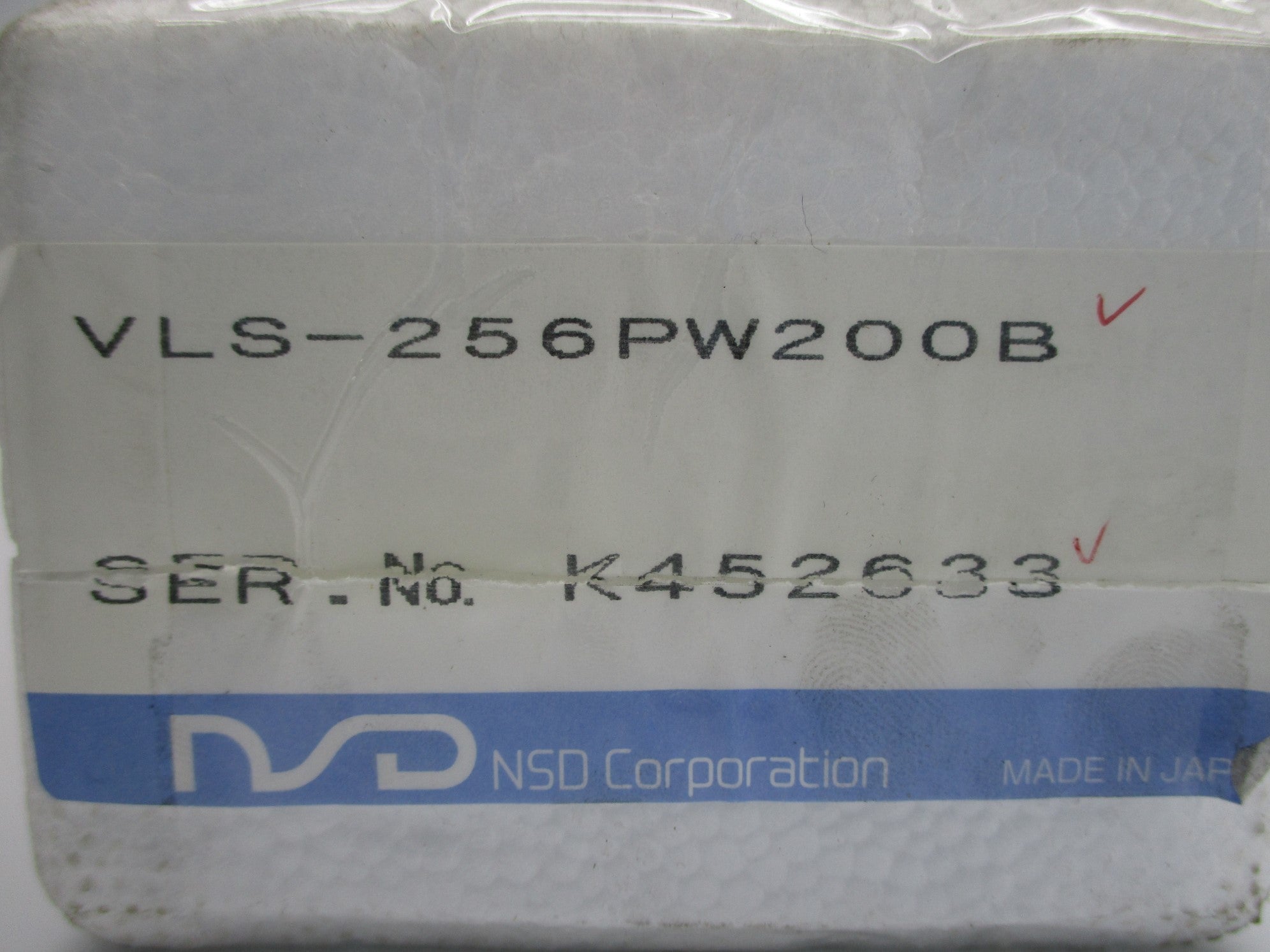 NSD VLS-256PW200B NSMP