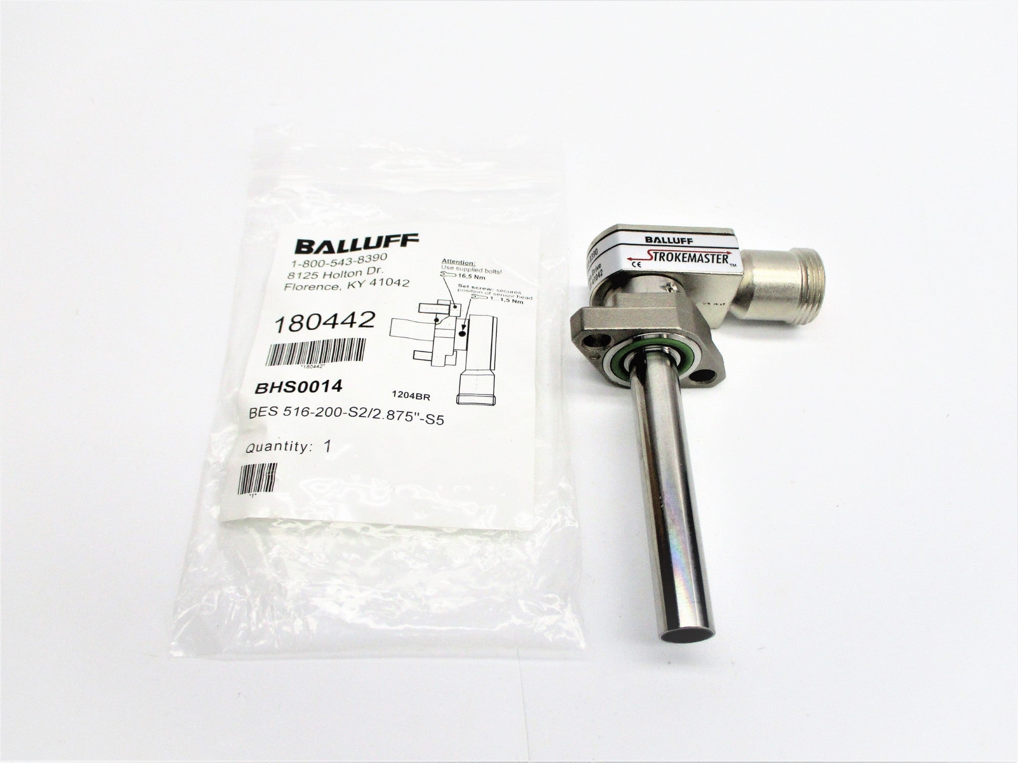 BALLUFF BES516-200-S2/2.875-S5 BHS0014 (AS PICTURED) NSMP