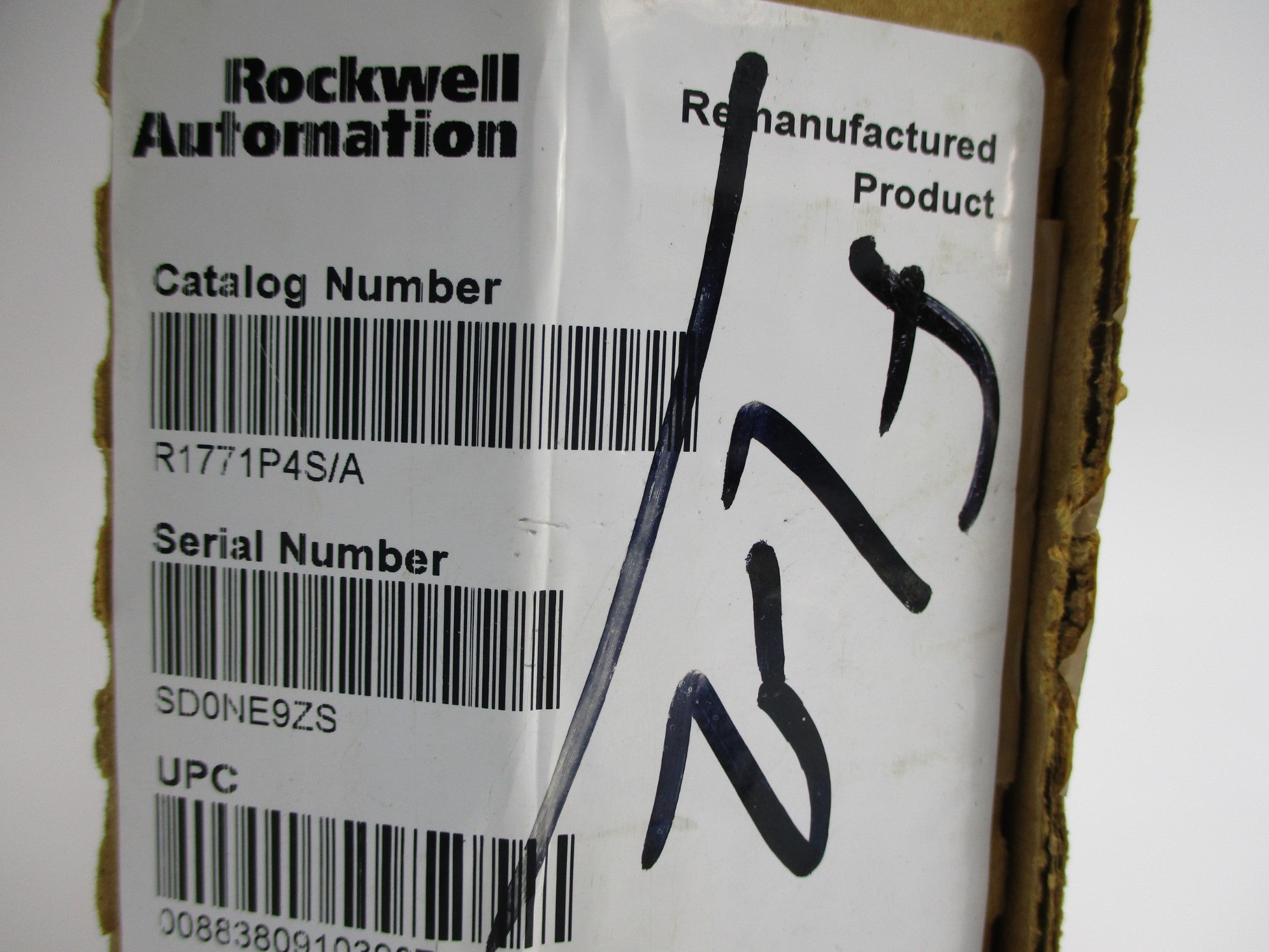 ALLEN BRADLEY 1771-P4S SER. A REMAN