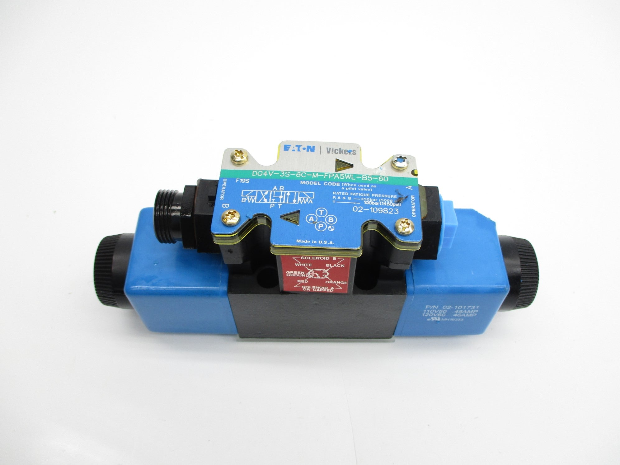 EATON DG4V3S6CMFPA5WLB560 02-109823 1450PSI 110/120V UNMP