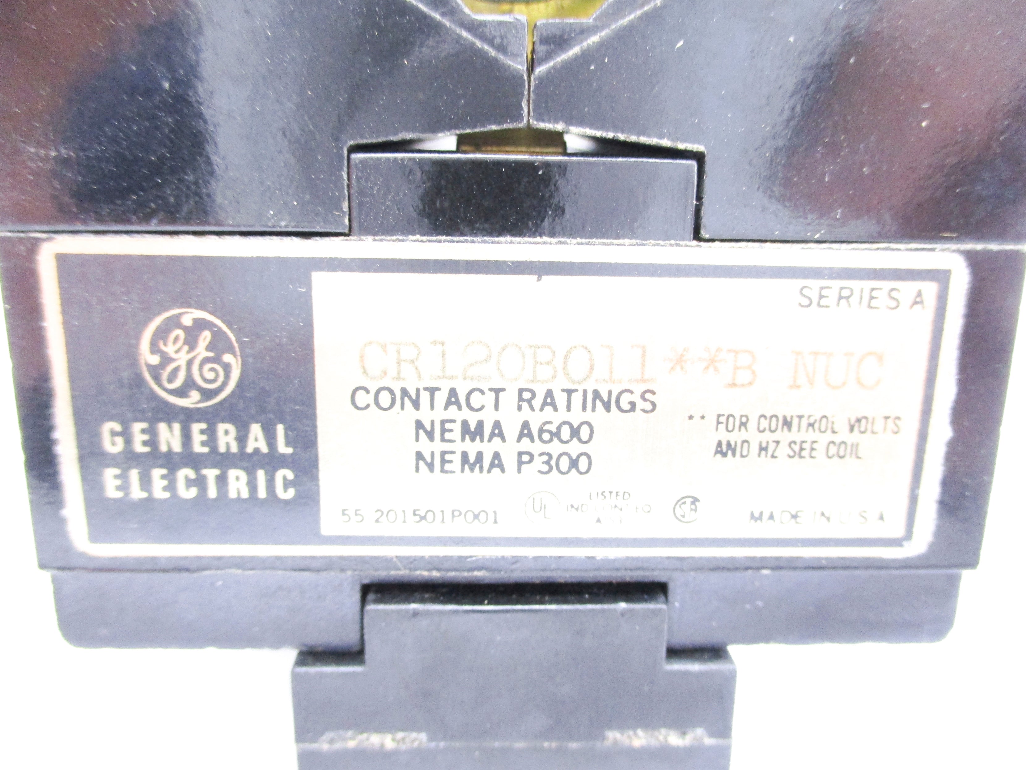 GENERAL ELECTRIC CR120B011**BNUC SER. A 380/460V NSNP