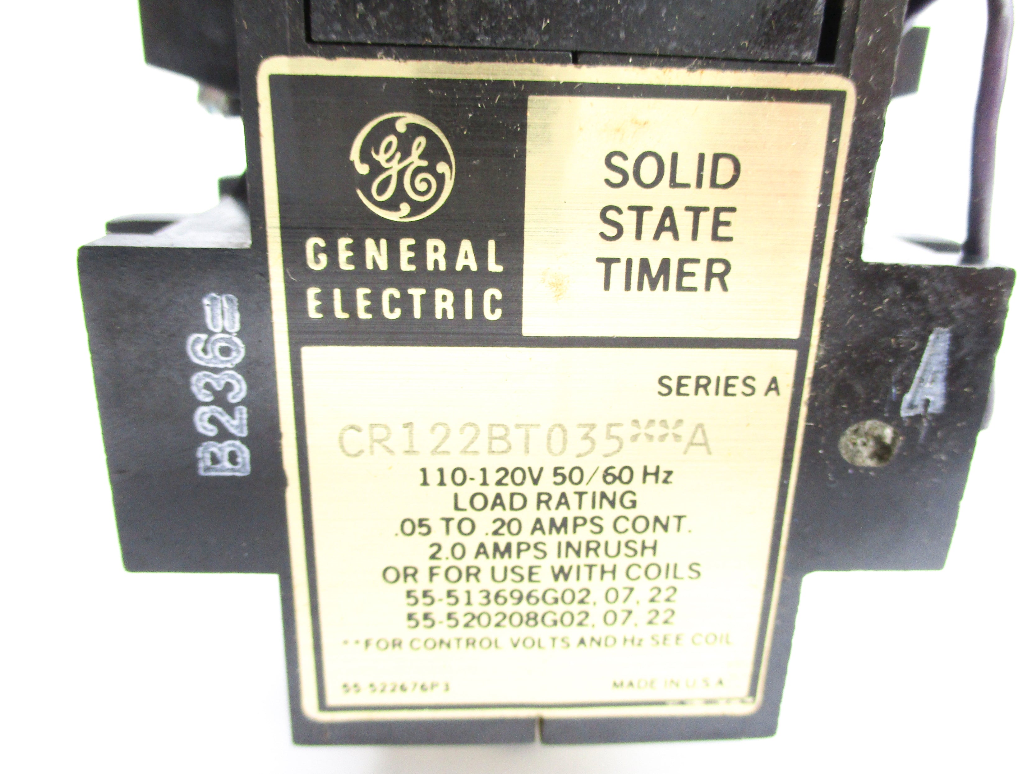 GENERAL ELECTRIC CR122BT035A SER. A NSNP