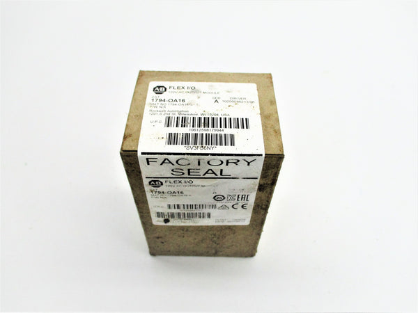 ALLEN BRADLEY 1794-OA16 SER. A DATE: 2017 NSFS