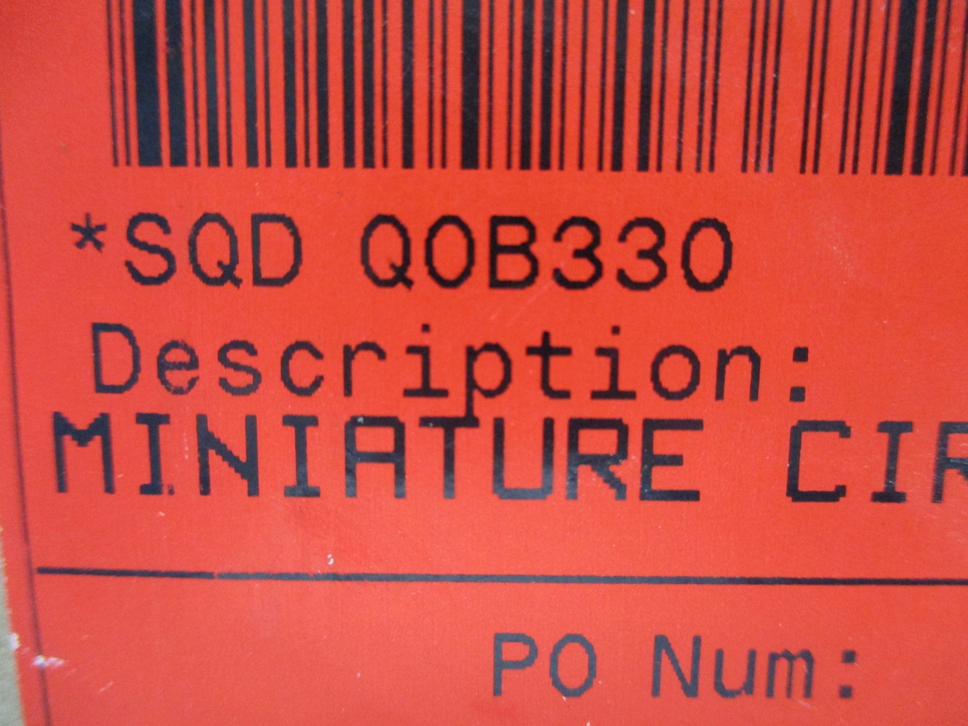 SQUARE D QOB330 30A 240V NSMP