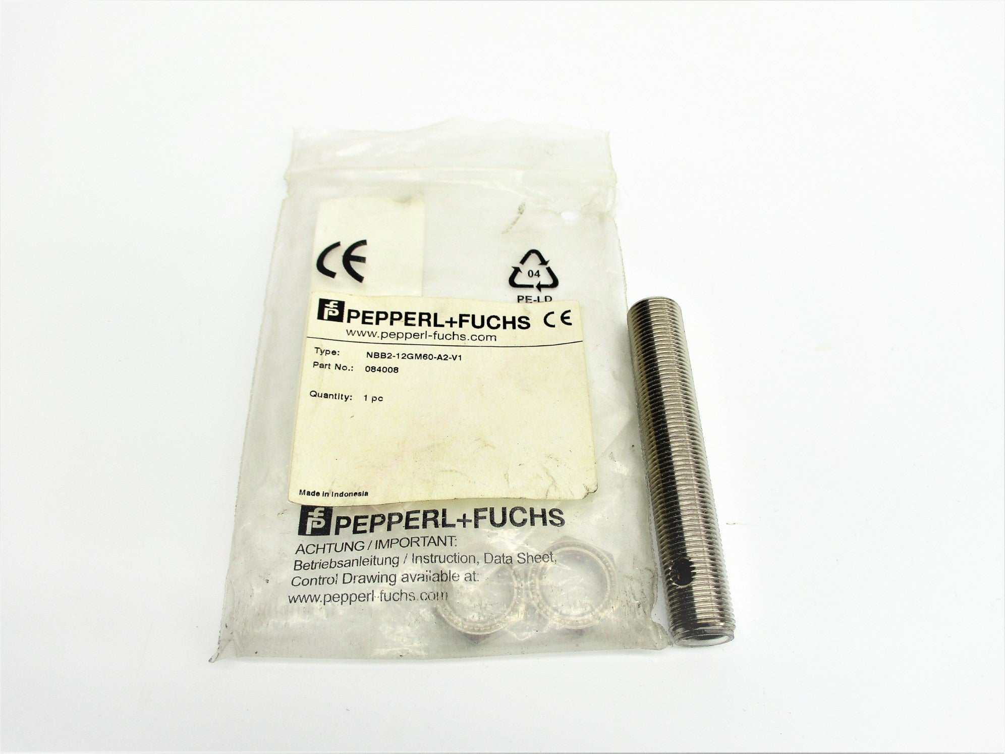 PEPPERL+FUCHS NBB2-12GM60-A2-V1 084008 (AS PICTURED) NSMP