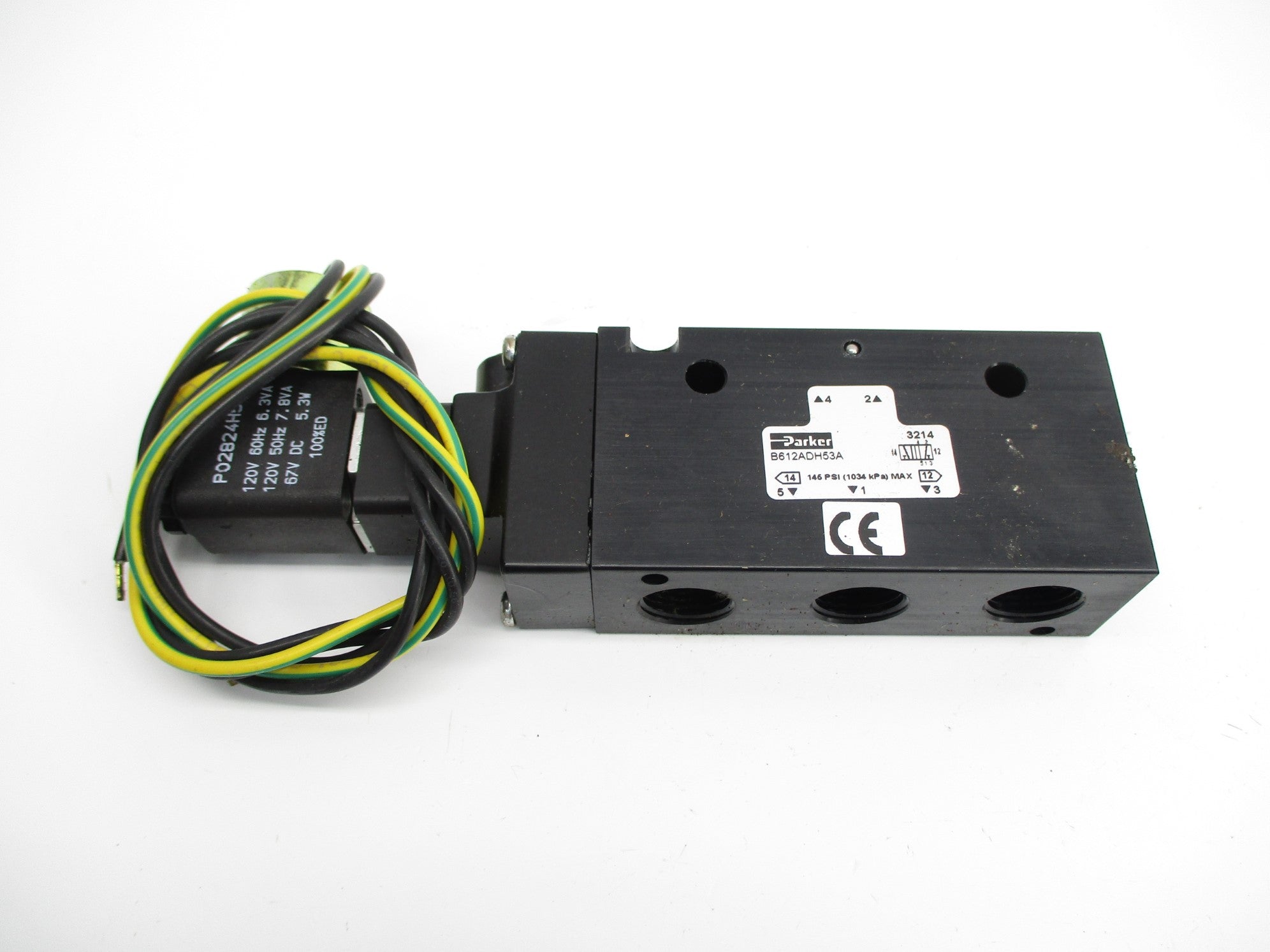 PARKER B612ADH53A 145PSI 120V UNMP