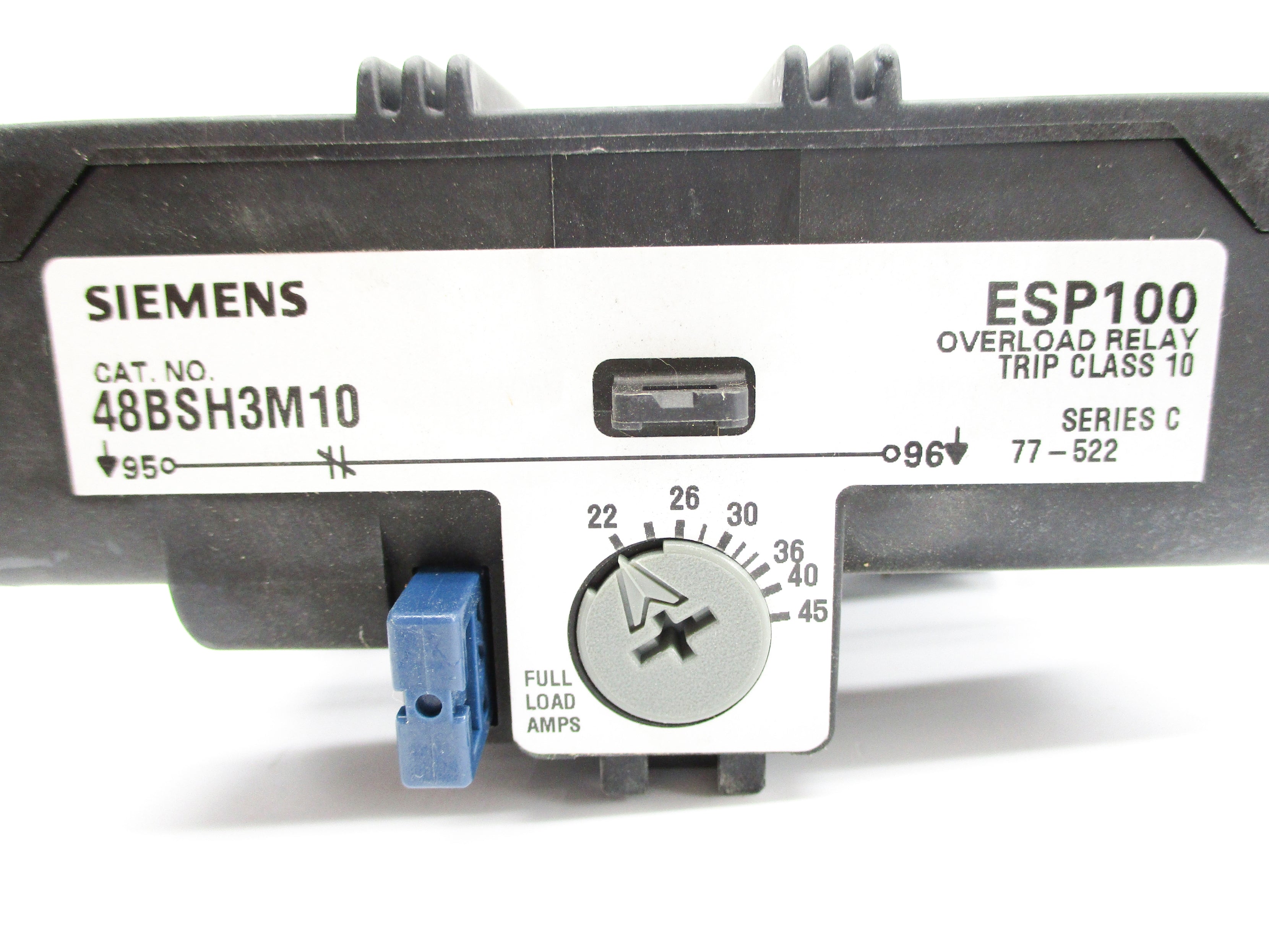 SIEMENS 48BSH3M10 SER. C 22-45A 600VAC NSNP