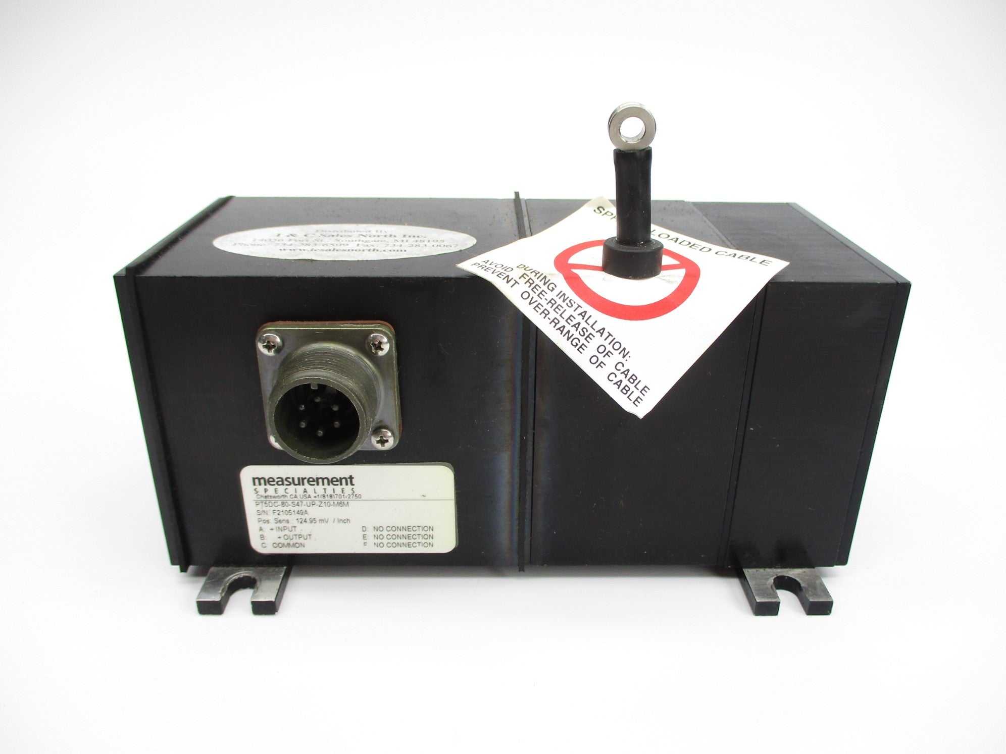 MEASUREMENT SPECIALTIES PT5DC-80-S47-UP-Z10-M6M UNMP