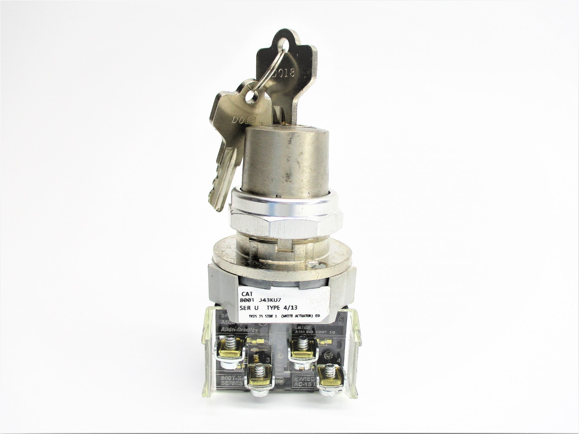 INDUSTRIAL SPARE PART 800T-J43KU7 SER. U UNMP